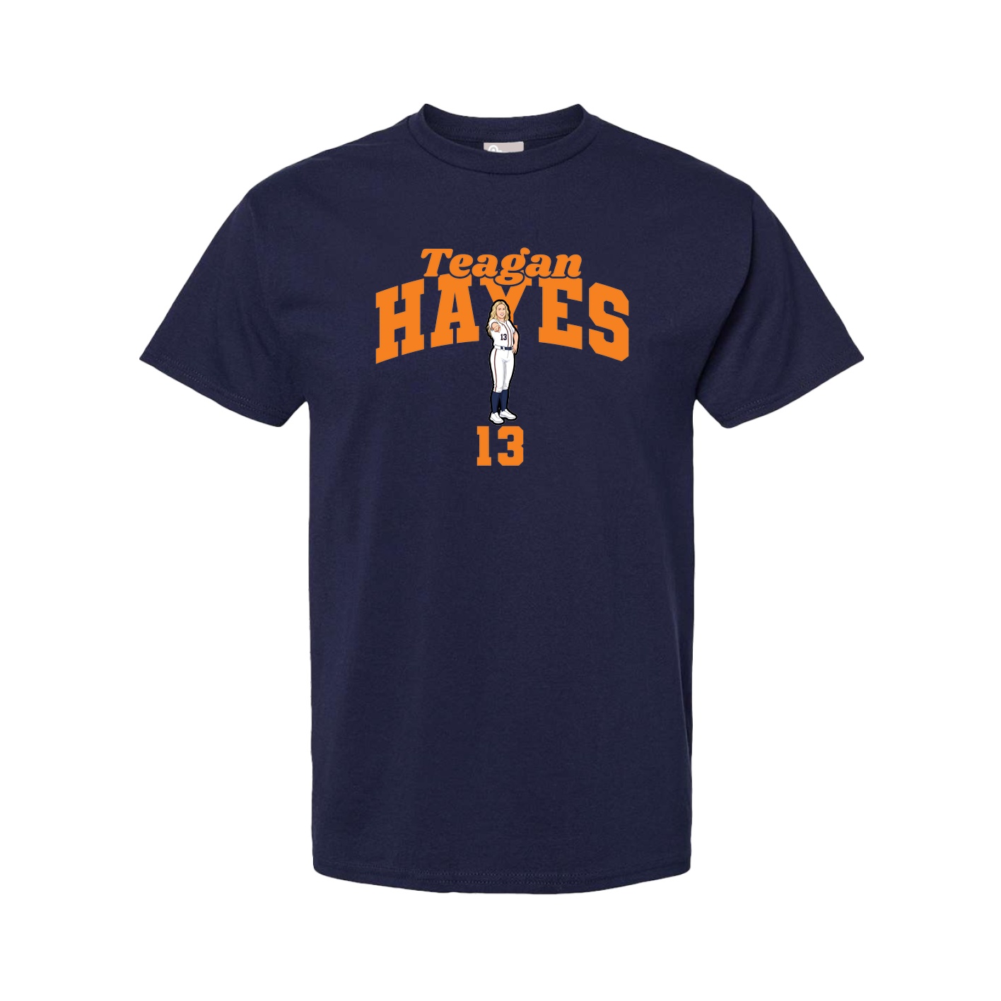 Tee — Signature Arch in Navy