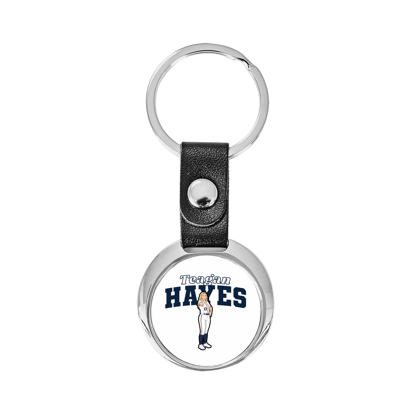 Key Chain — Name Arch in Classic