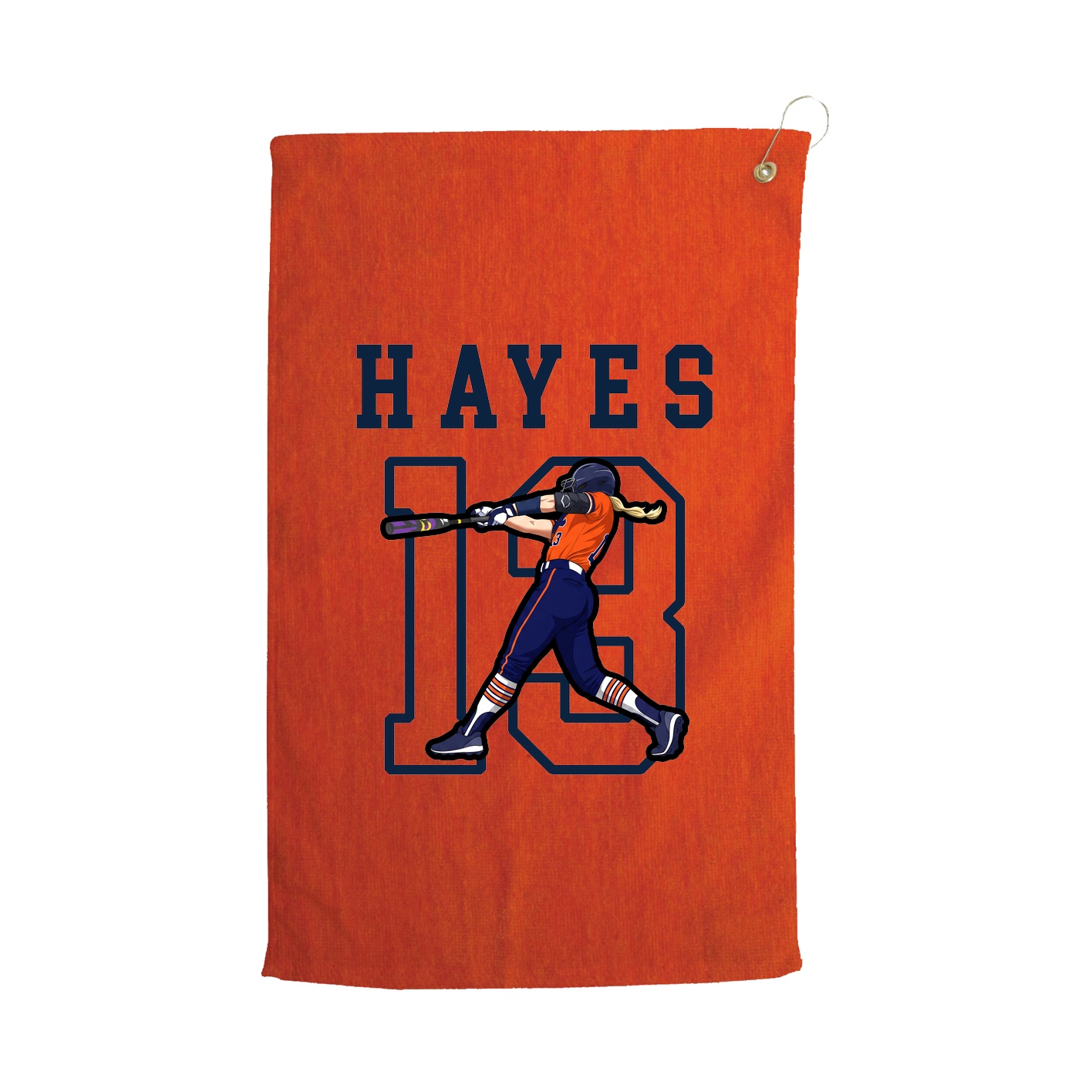 Golf Towel — Shirsey in Orange