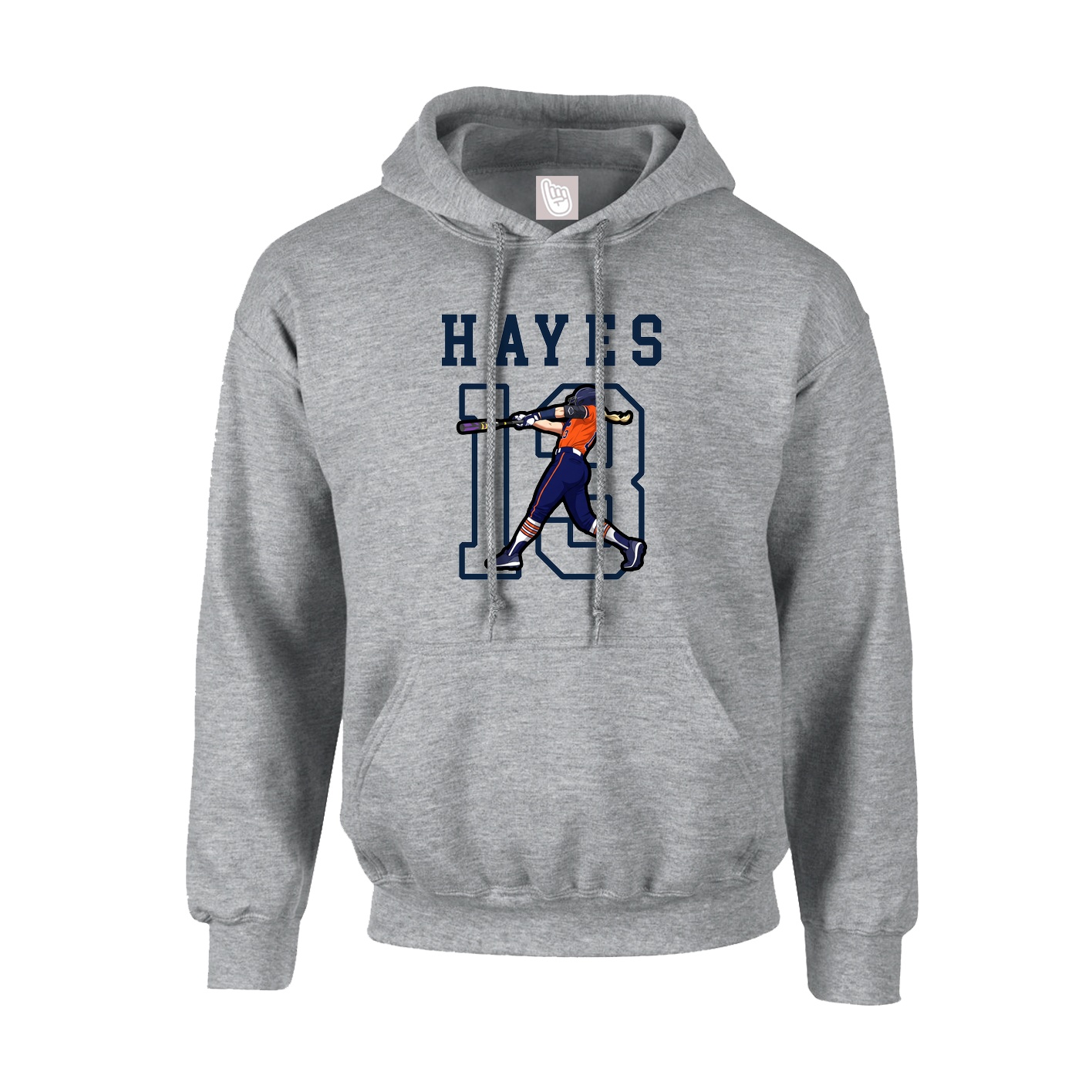 Hoodie — Shirsey in Grey