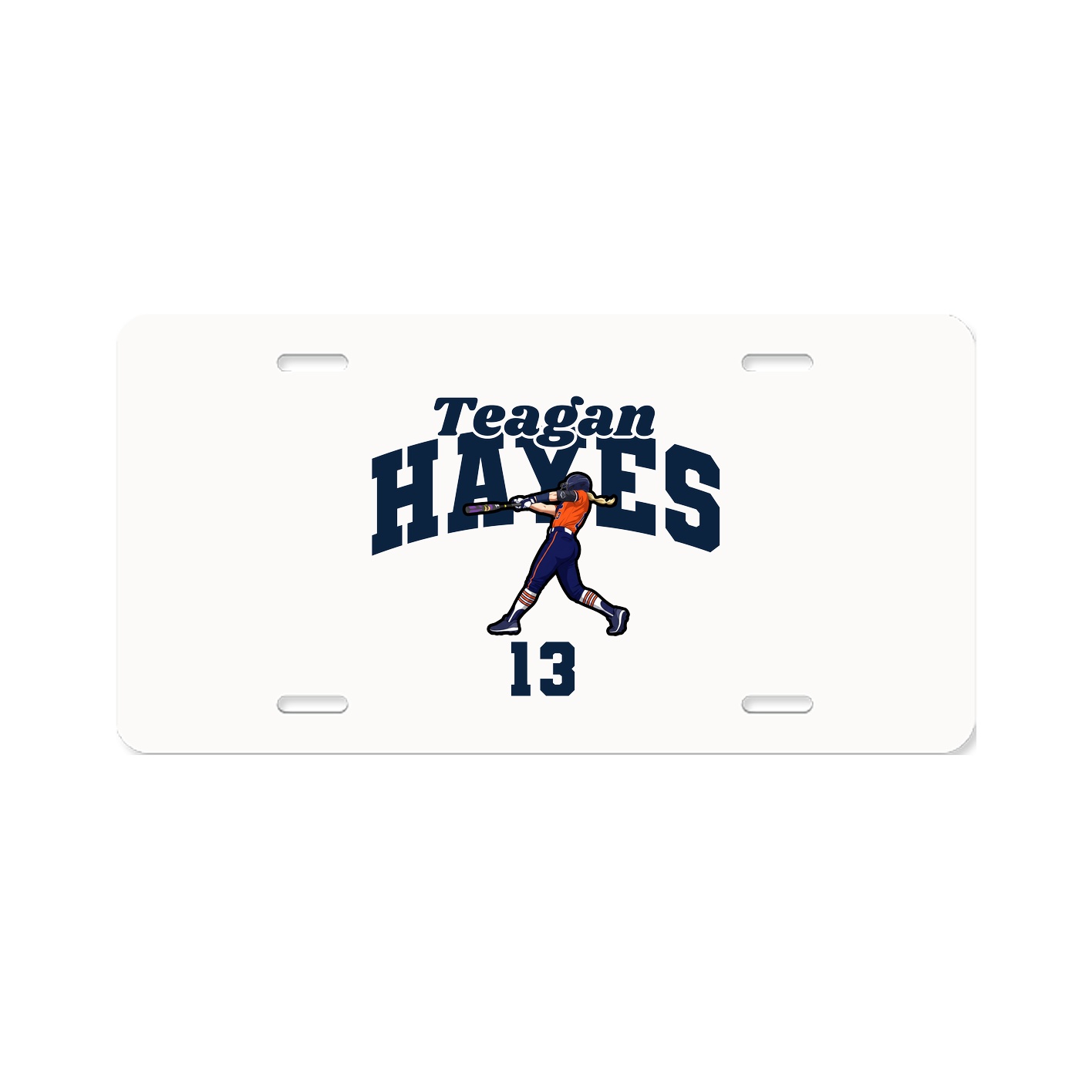 License Plate — Signature Arch in Classic