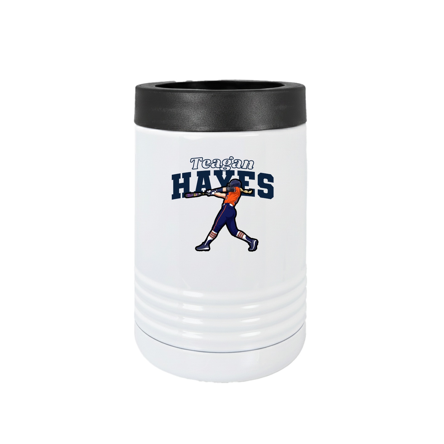 Beverage Holder — Name Arch in White