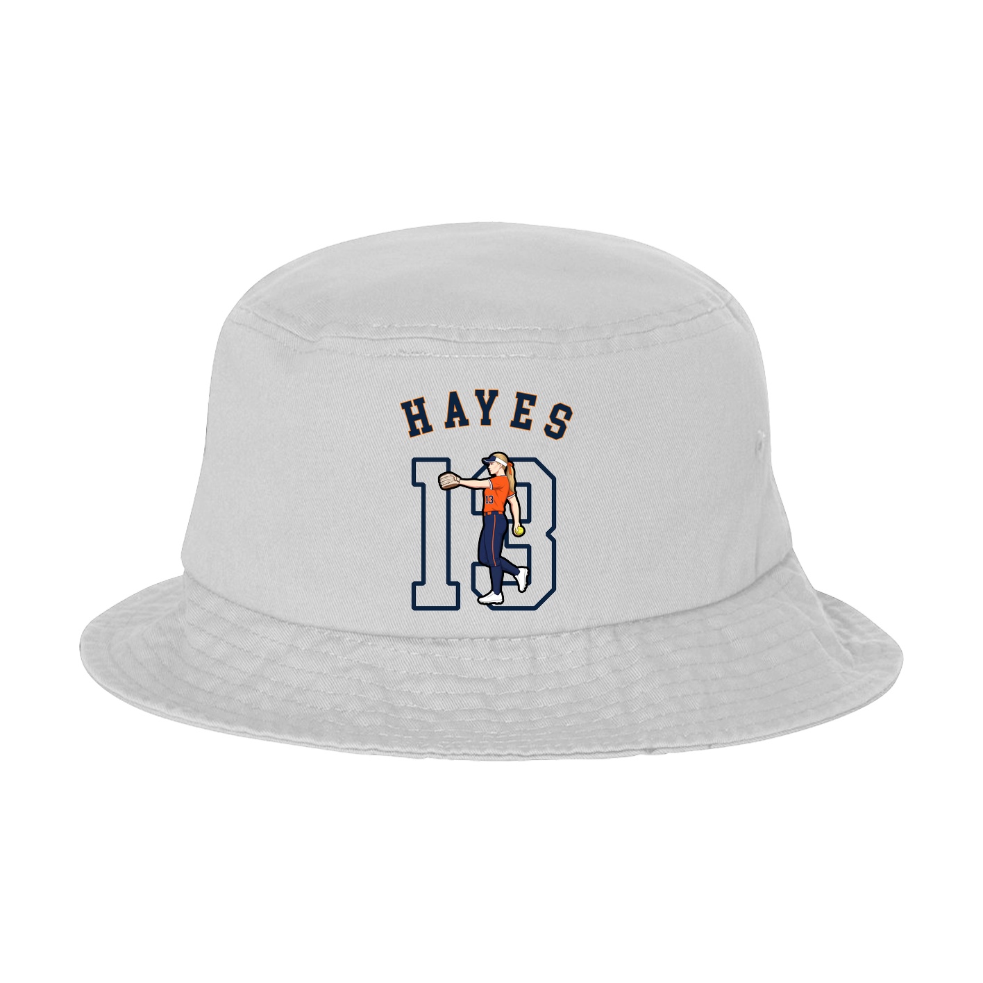 Bucket Cap — Shirsey Arch in White