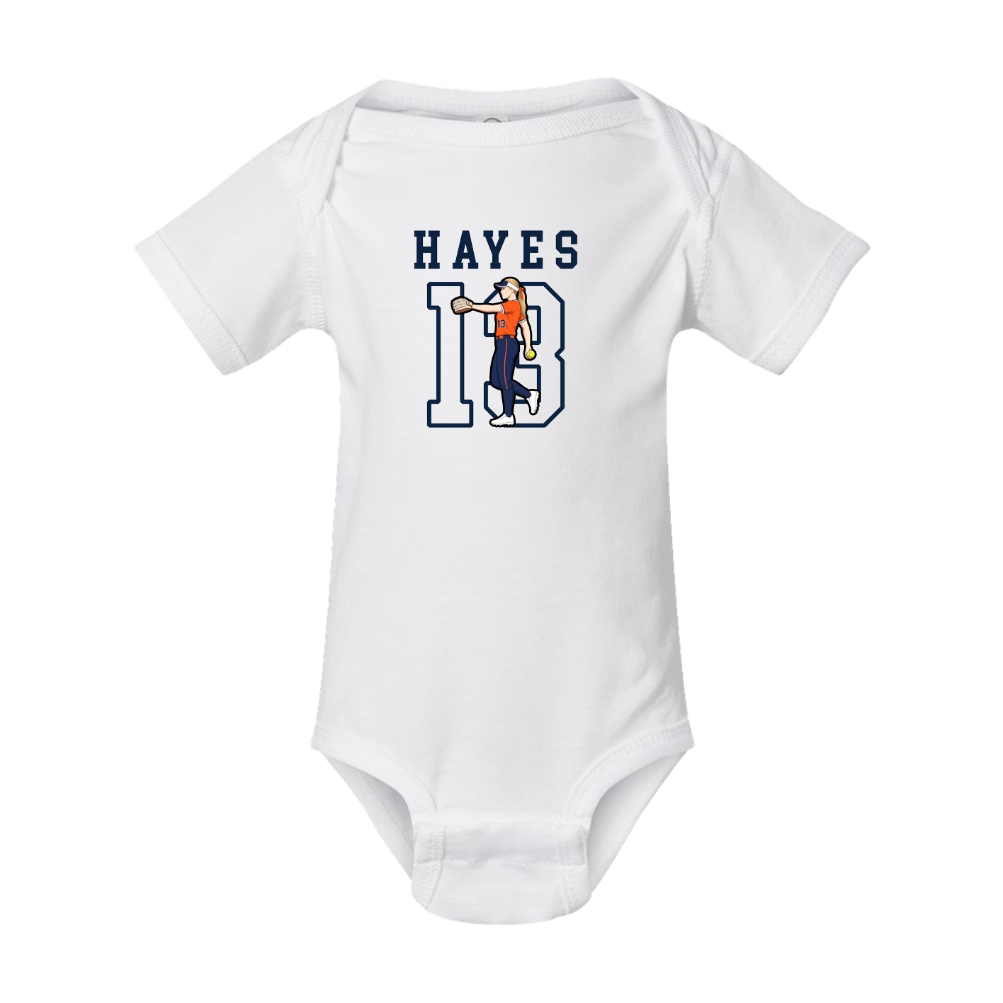 Baby Onesie — Shirsey in White
