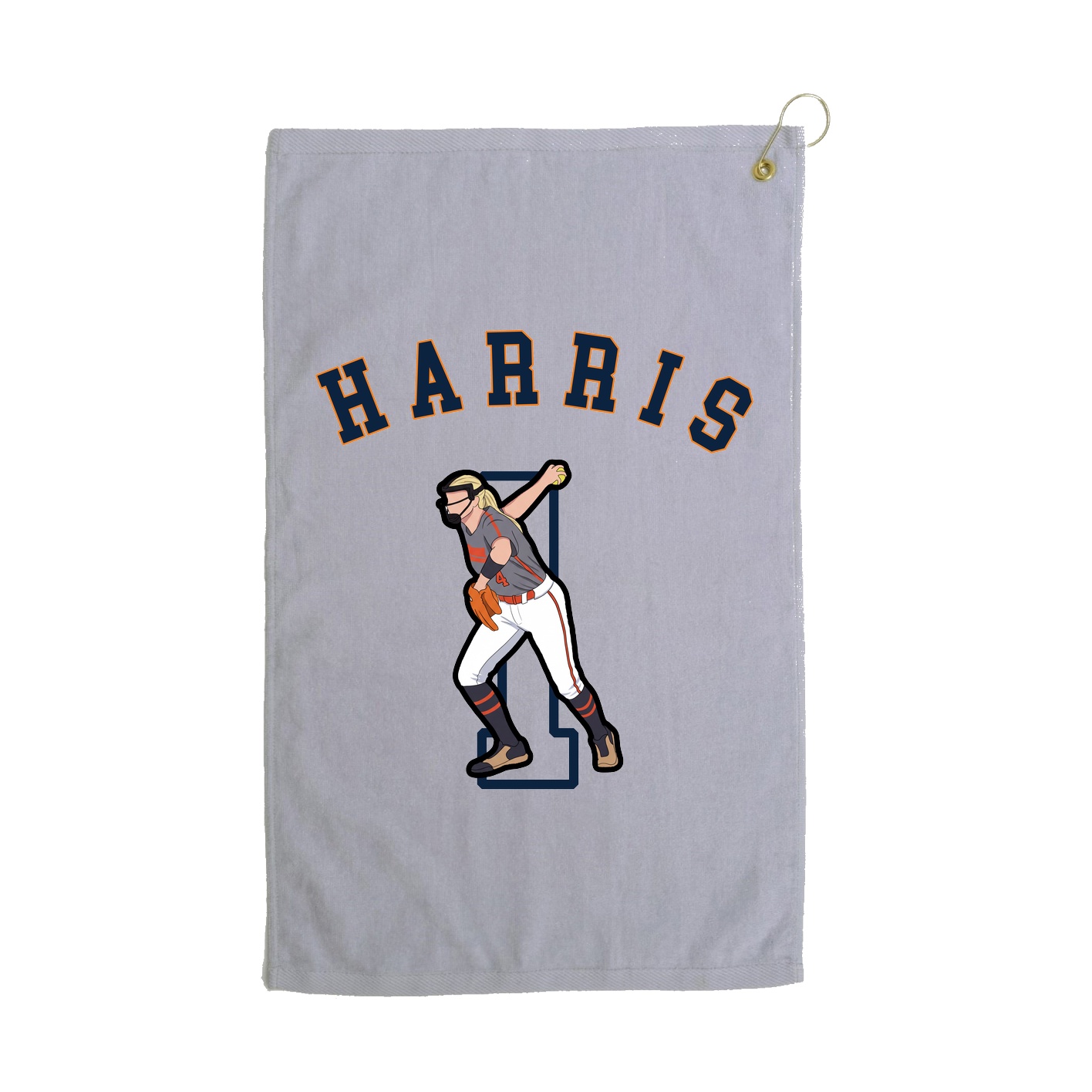 Golf Towel — Shirsey Arch in Grey