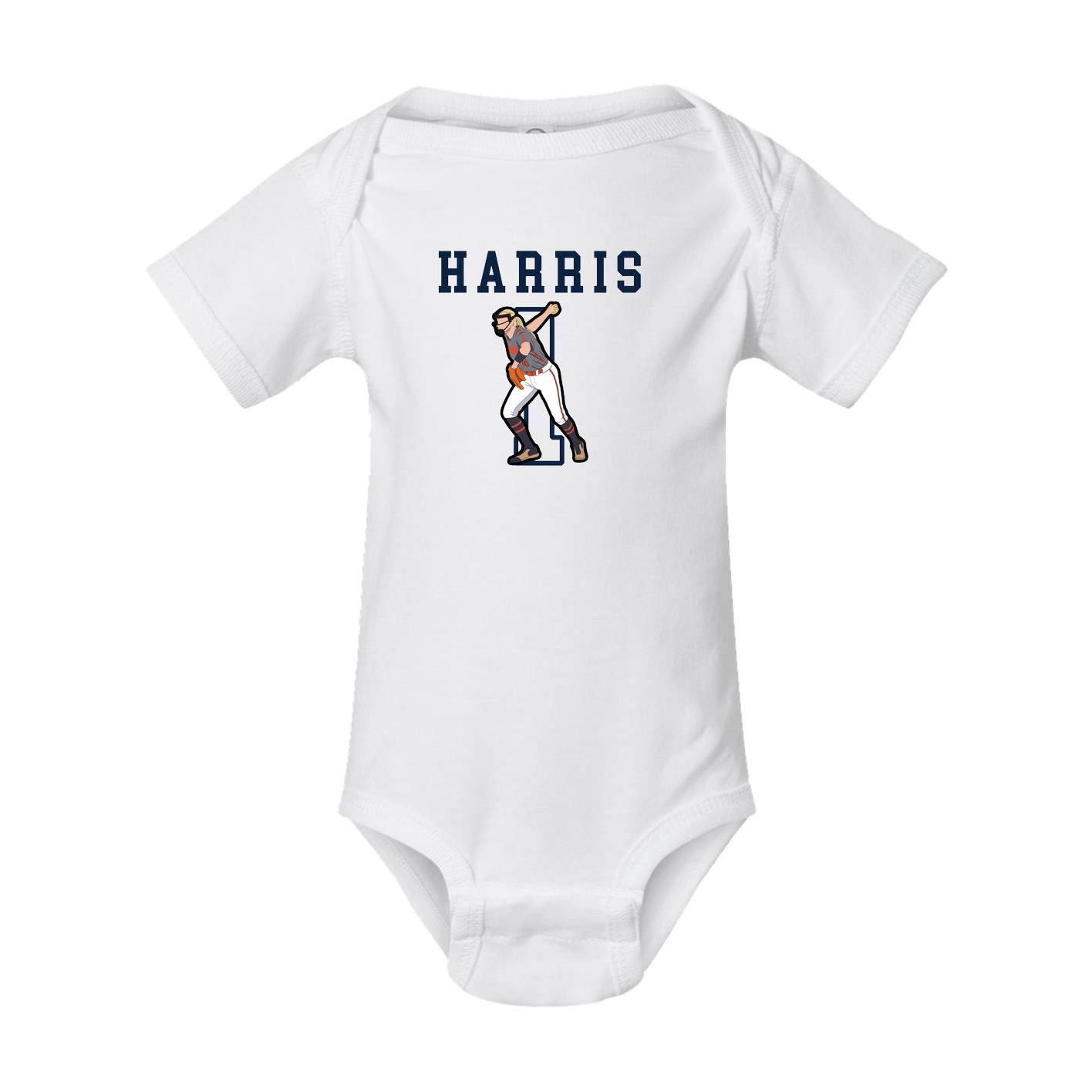 Baby Onesie — Shirsey in White