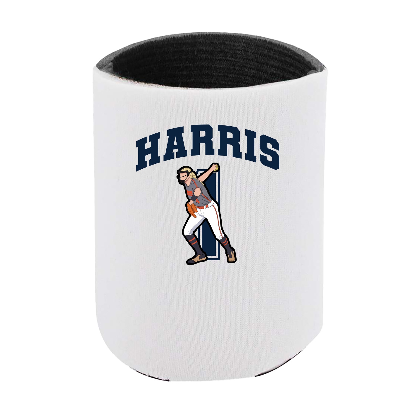 Can Holder — Number in White