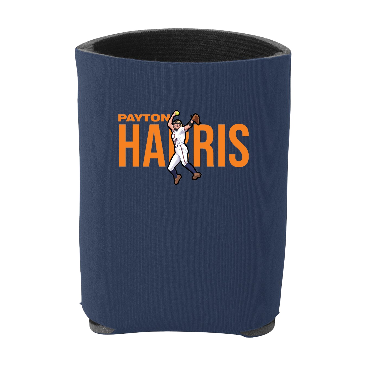 Can Holder — Player Name in Navy