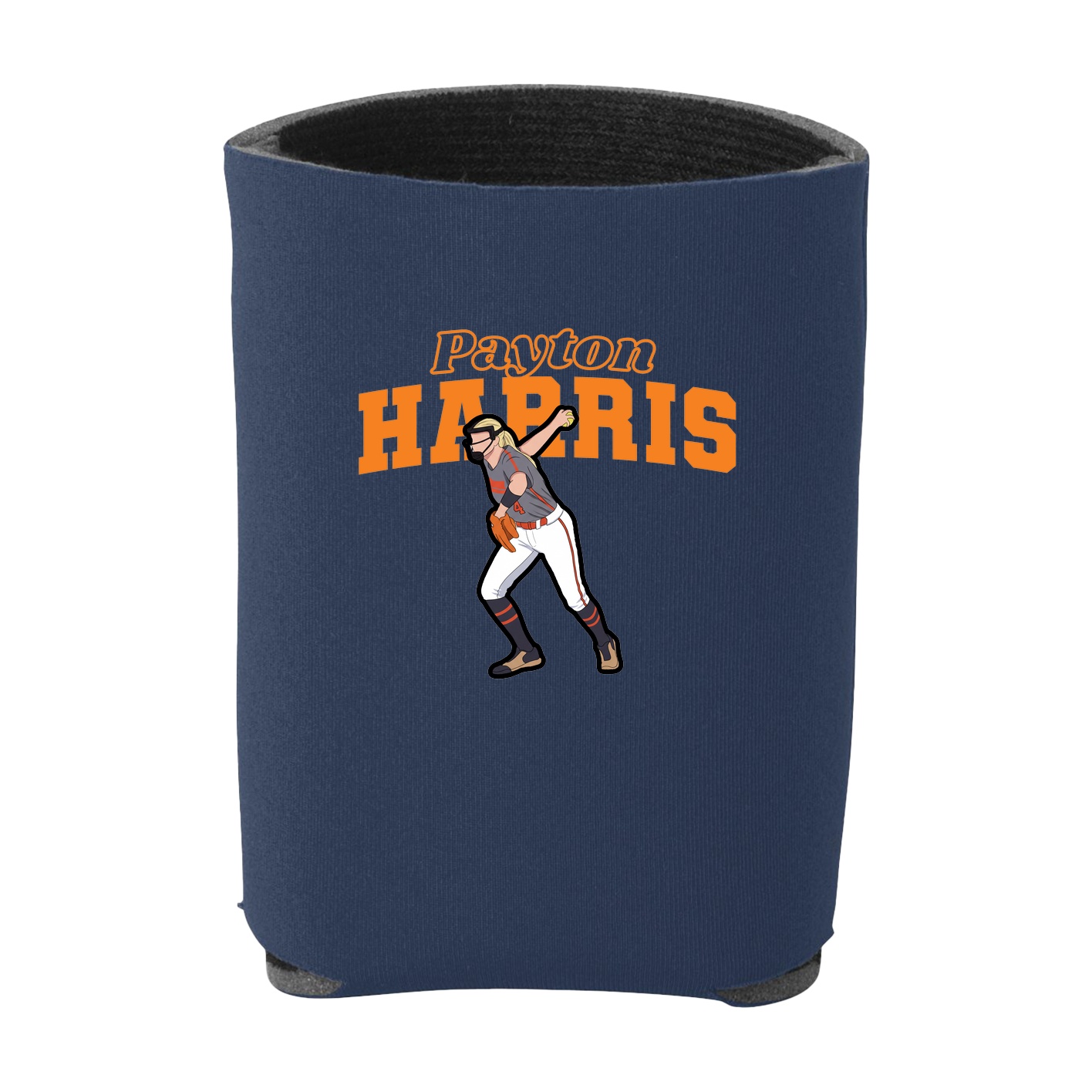 Can Holder — Name Arch in Navy
