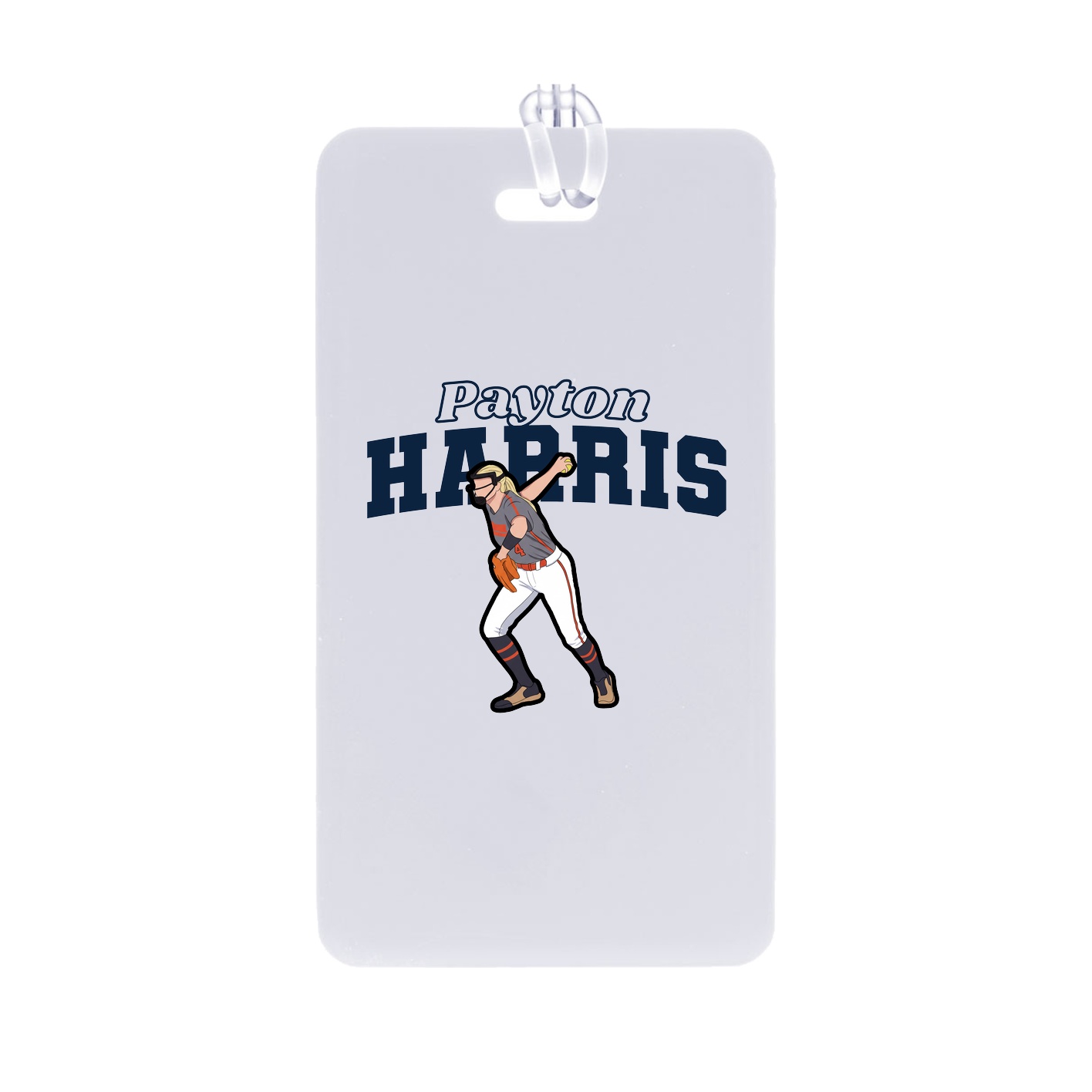 Bag Tag — Name Arch in Classic