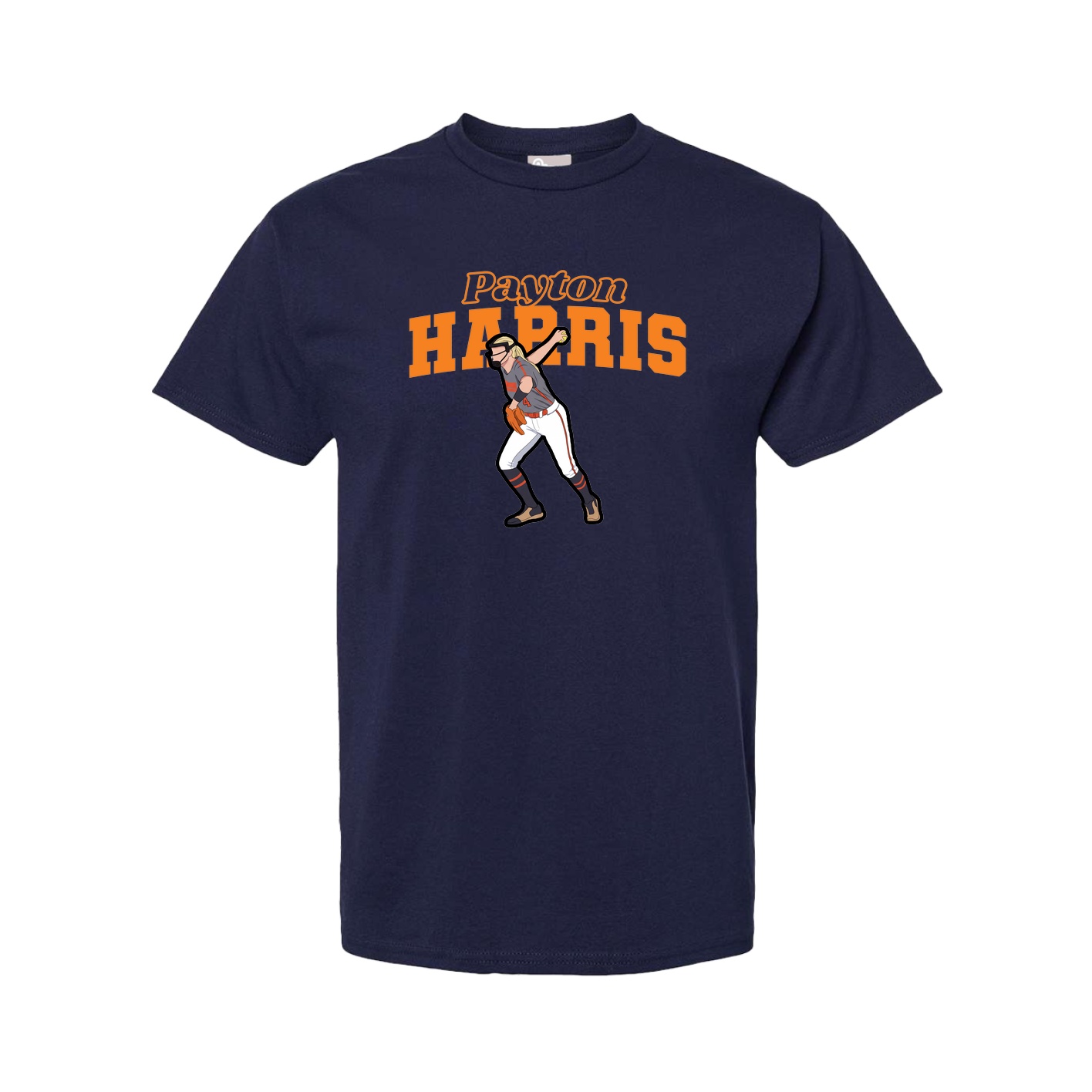 Tee — Name Arch in Navy
