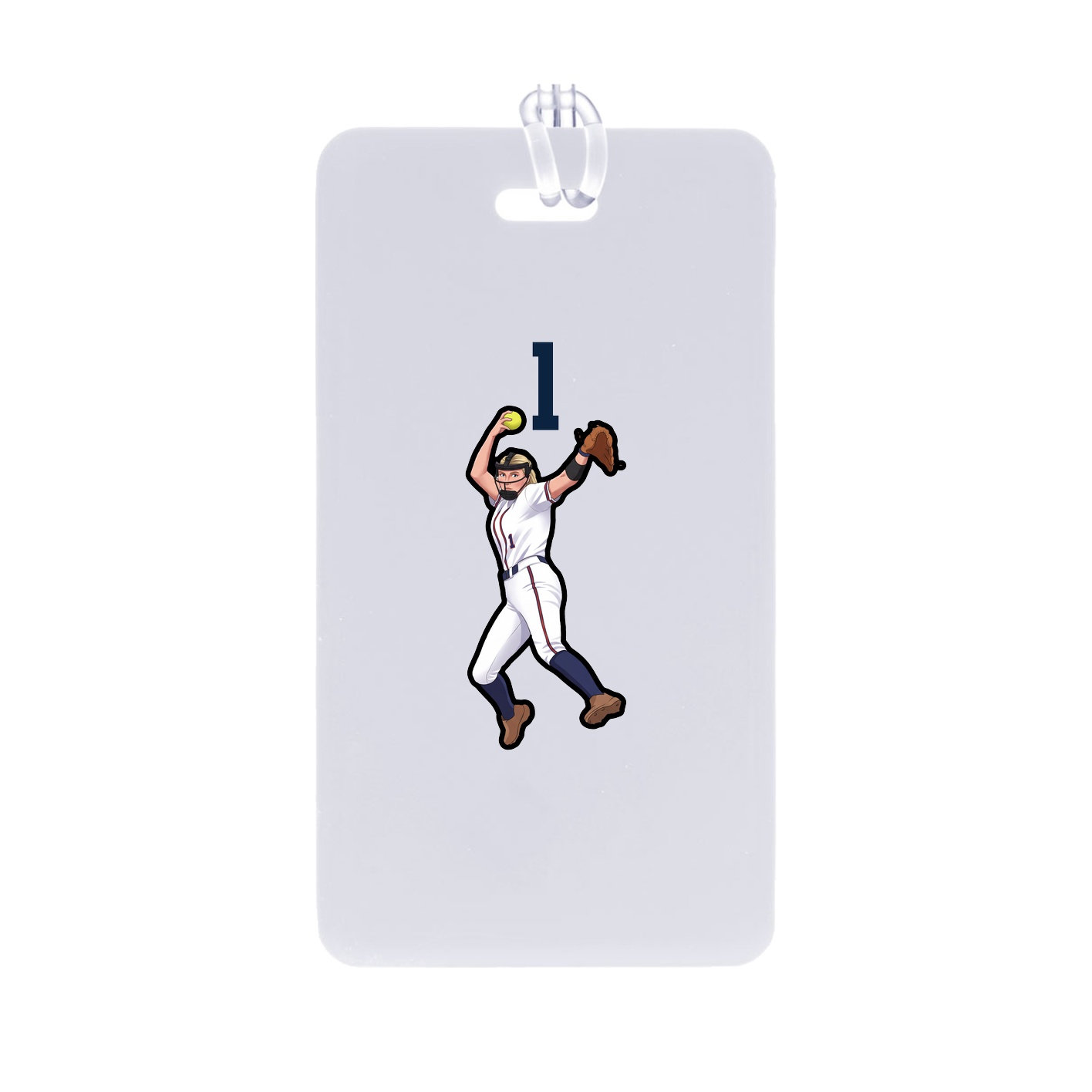 Bag Tag — Number Top in Classic