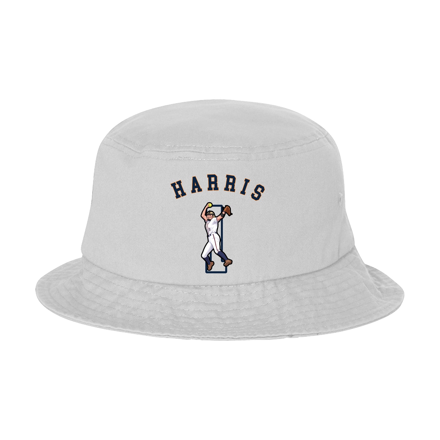 Bucket Cap — Shirsey Arch in White