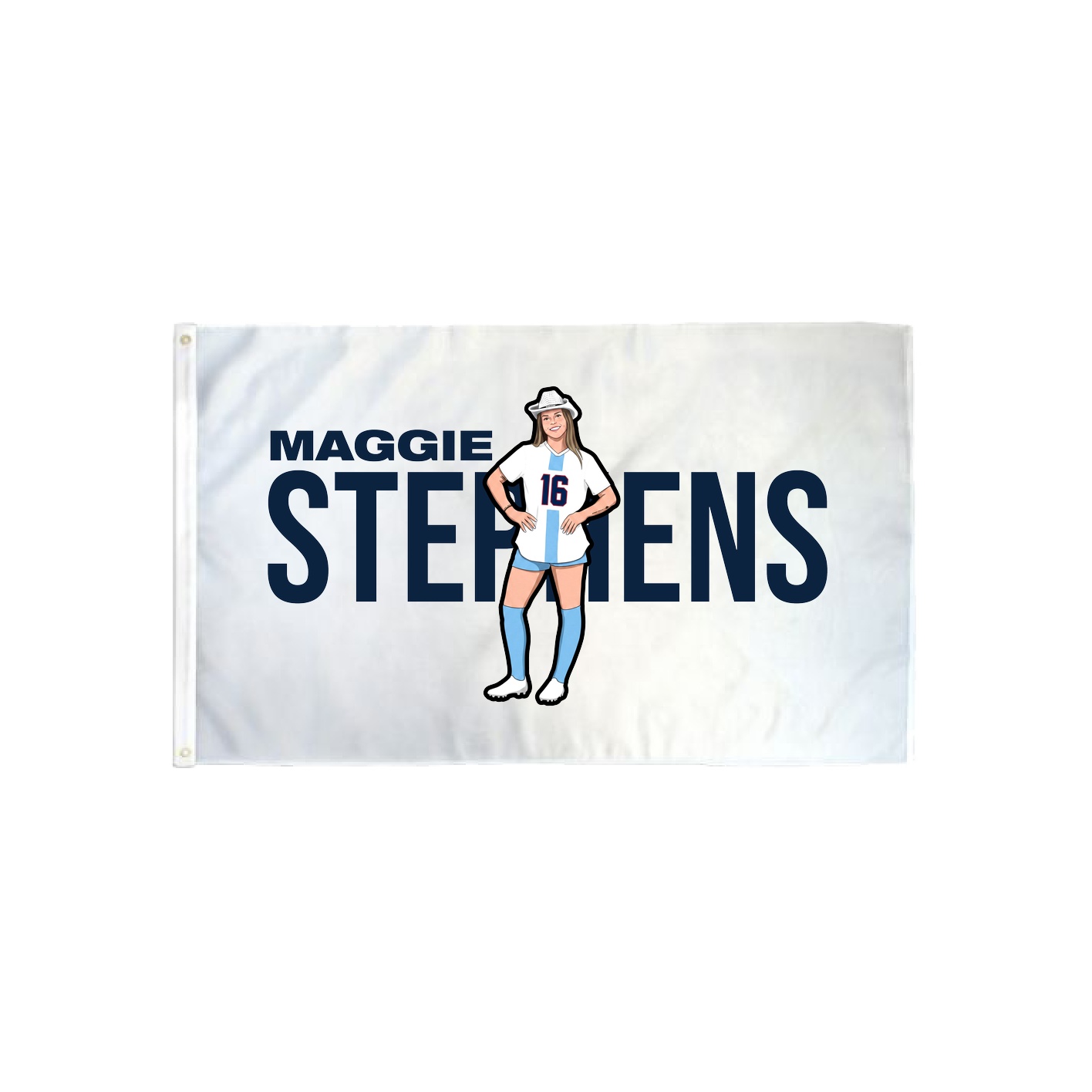 3x5 Flag — Player Name in Classic