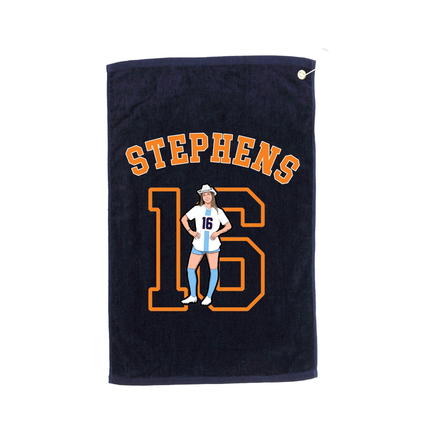 Golf Towel — Shirsey Arch in Navy