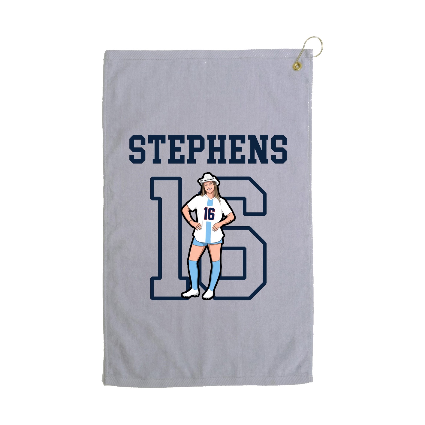 Golf Towel — Shirsey in Grey