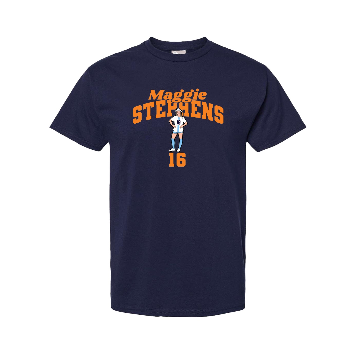 Tee — Signature Arch in Navy