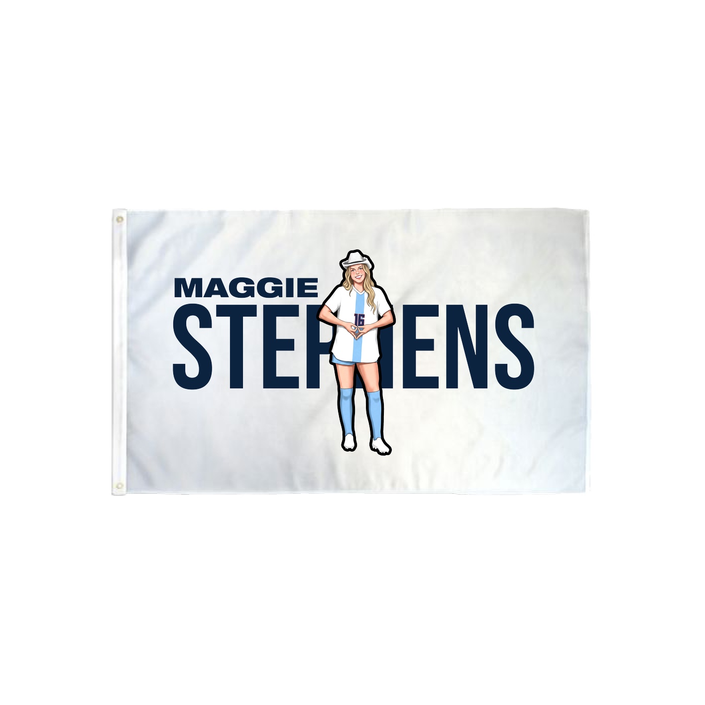 3x5 Flag — Player Name in Classic