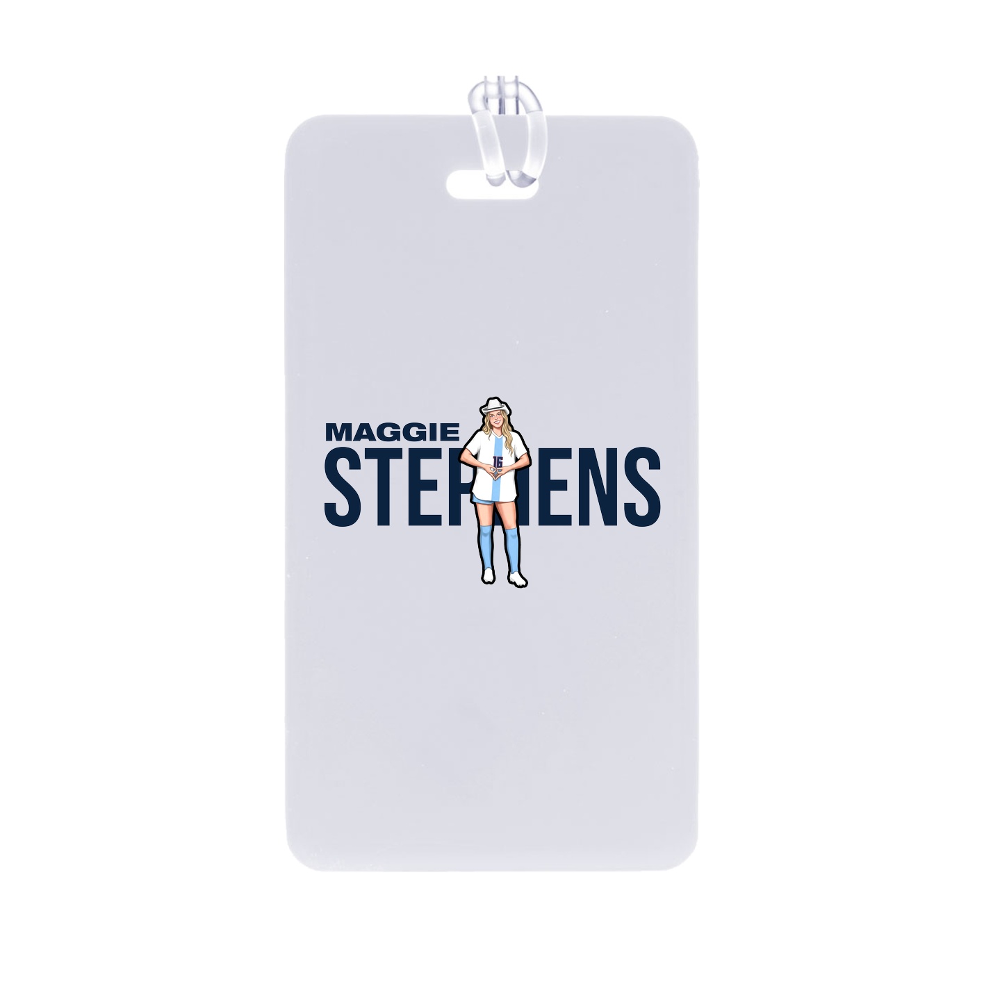 Bag Tag — Player Name in Classic