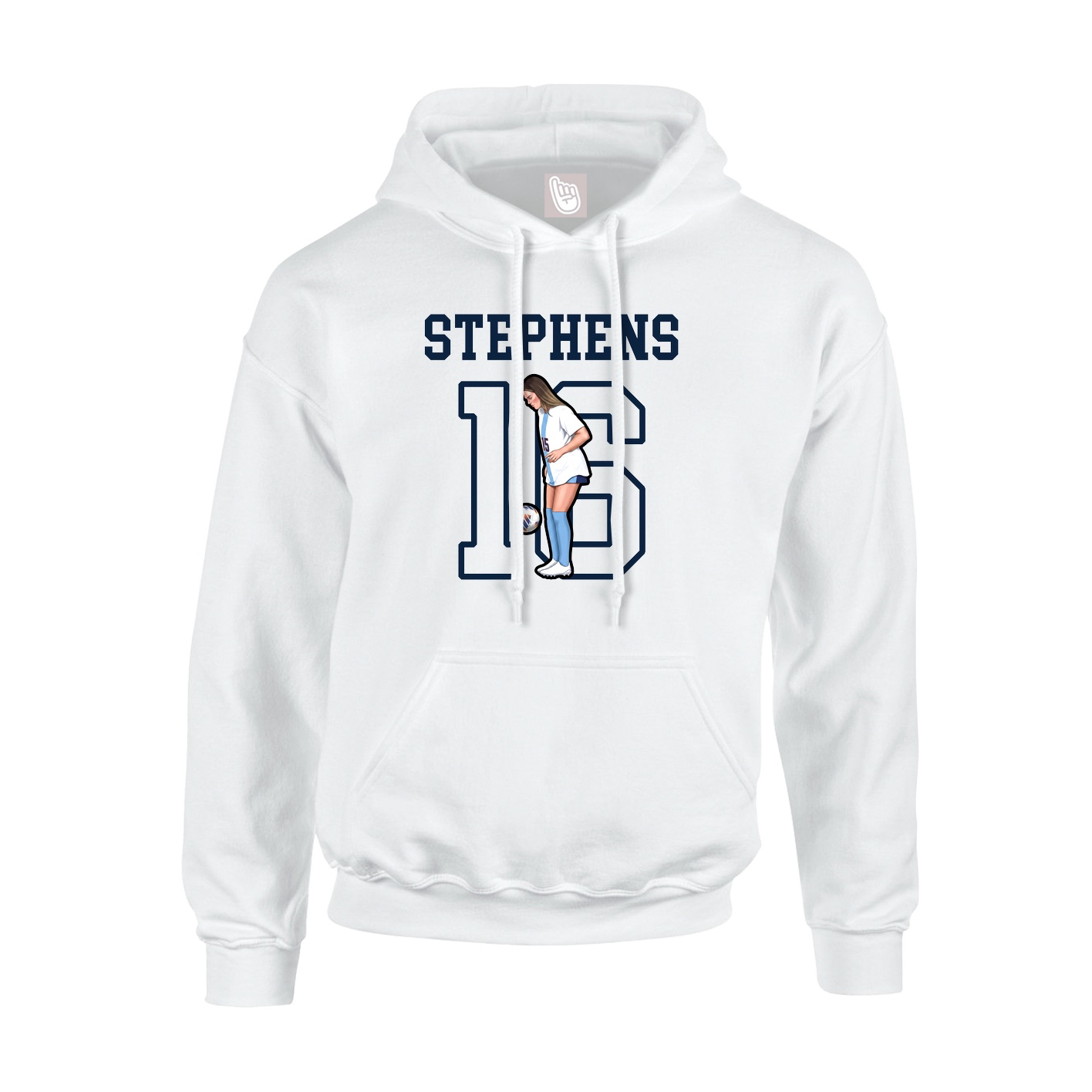 Youth Hoodie — Shirsey in White