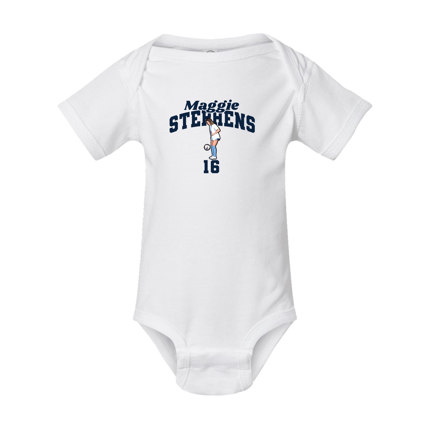 Baby Onesie — Signature Arch in White