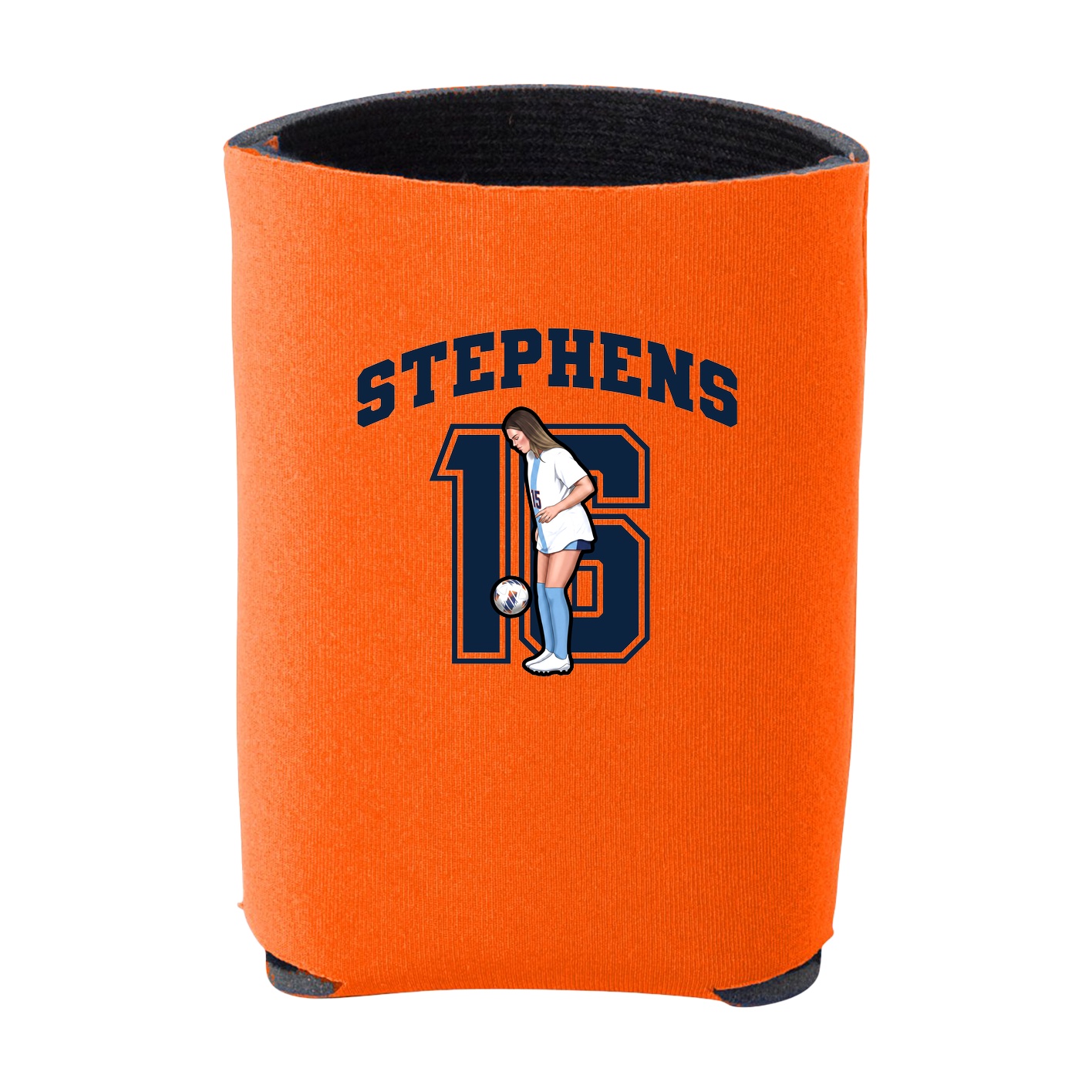 Can Holder — Number in Orange