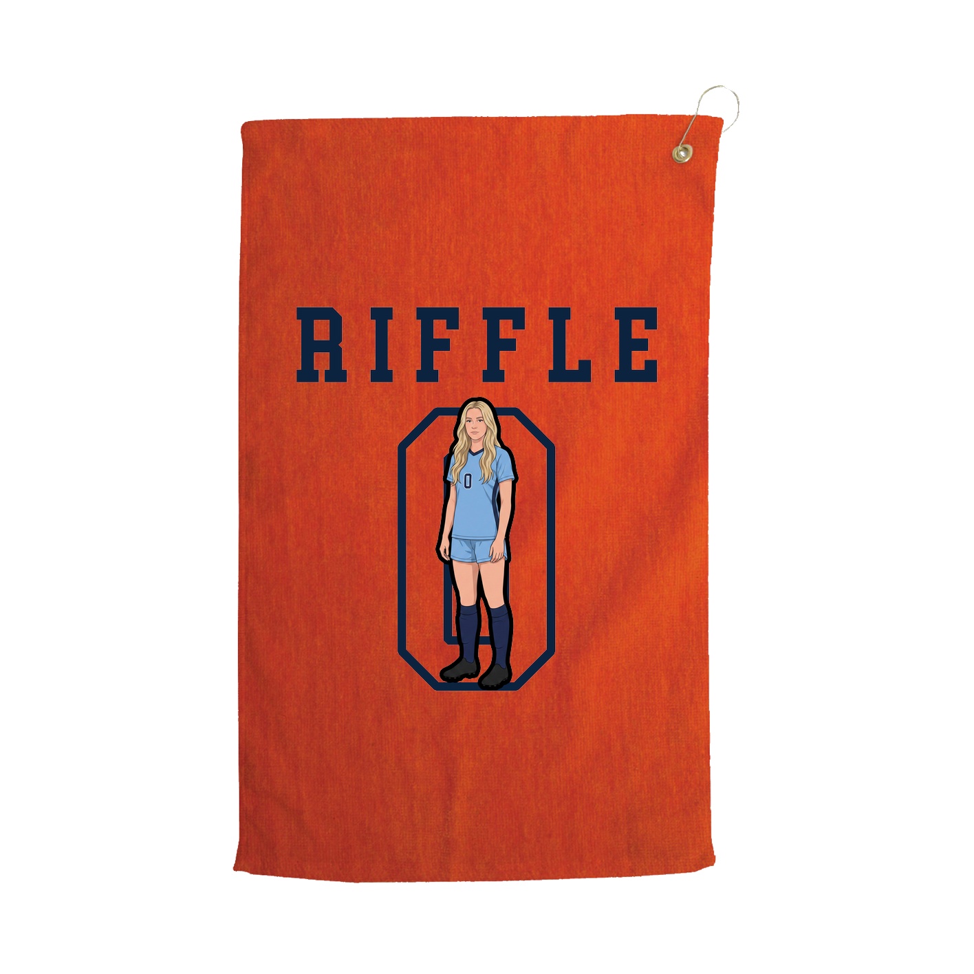 Golf Towel — Shirsey in Orange