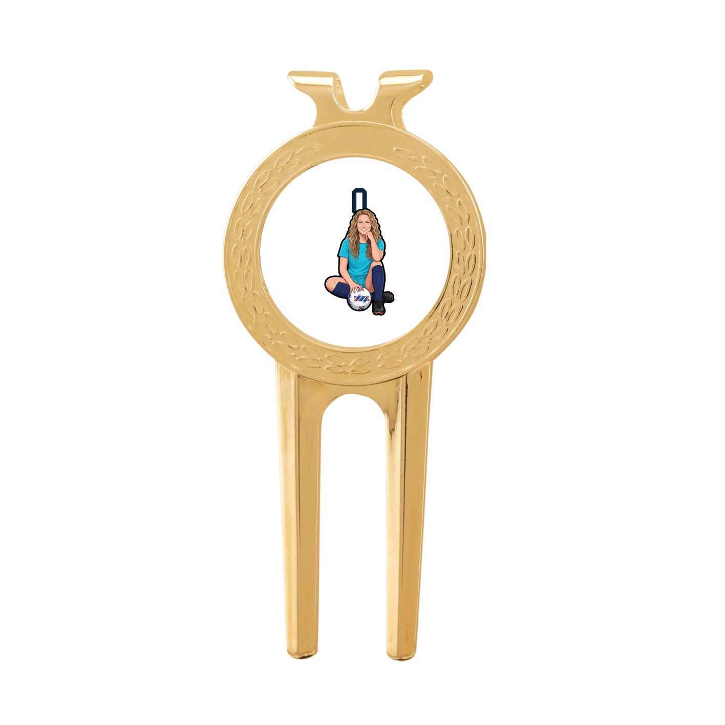 Divot Tool with Ball Marker — Number Top in Classic