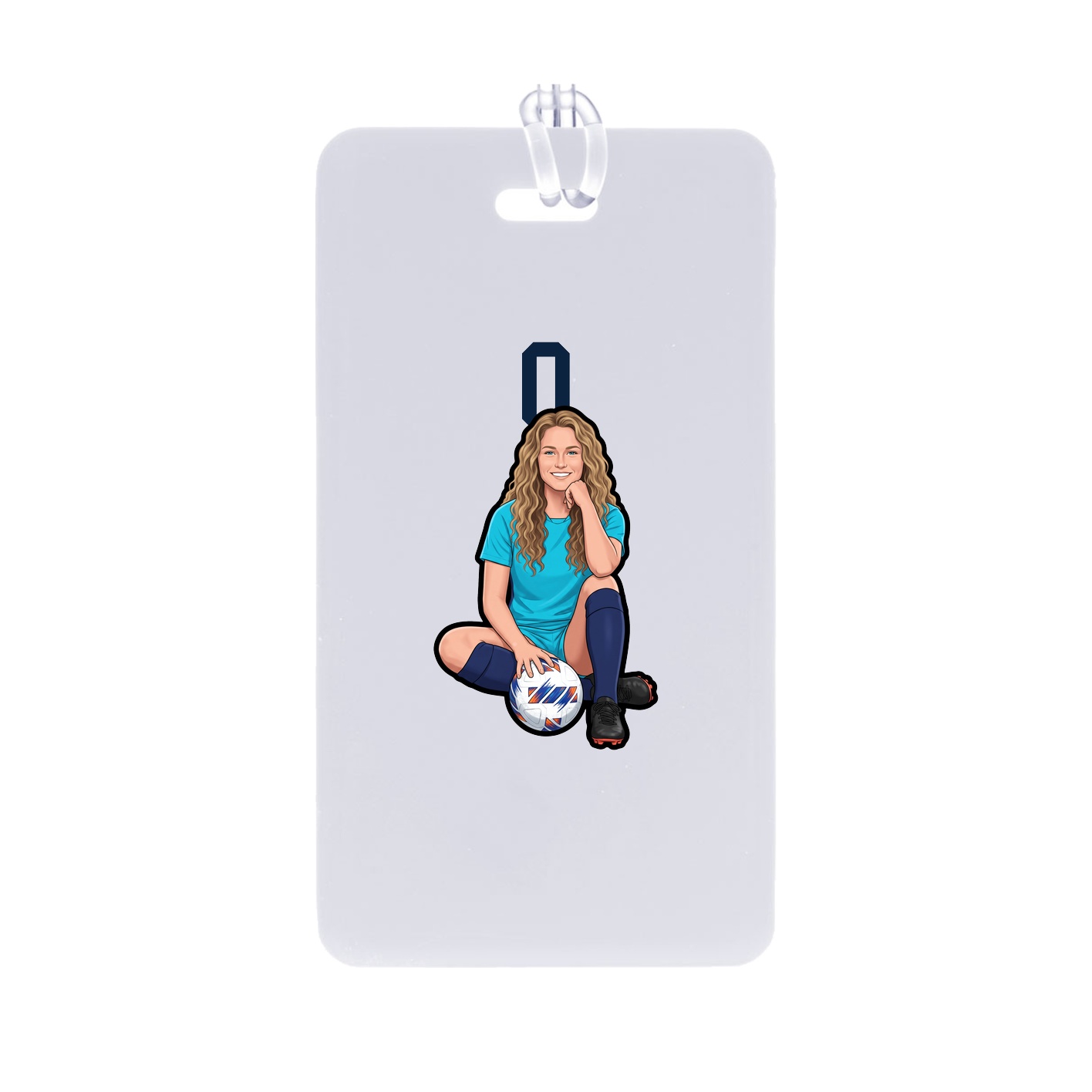 Bag Tag — Number Top in Classic
