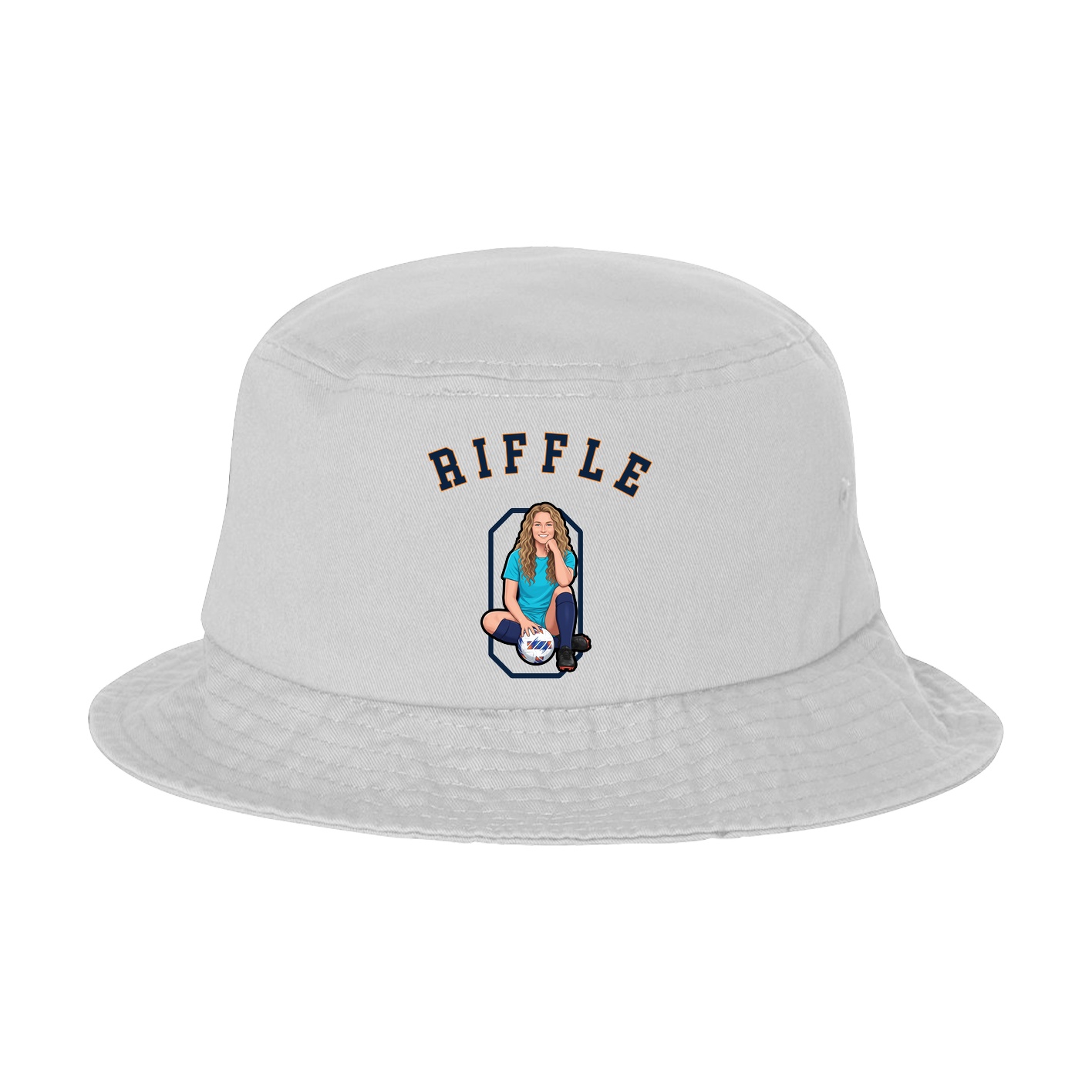 Bucket Cap — Shirsey Arch in White