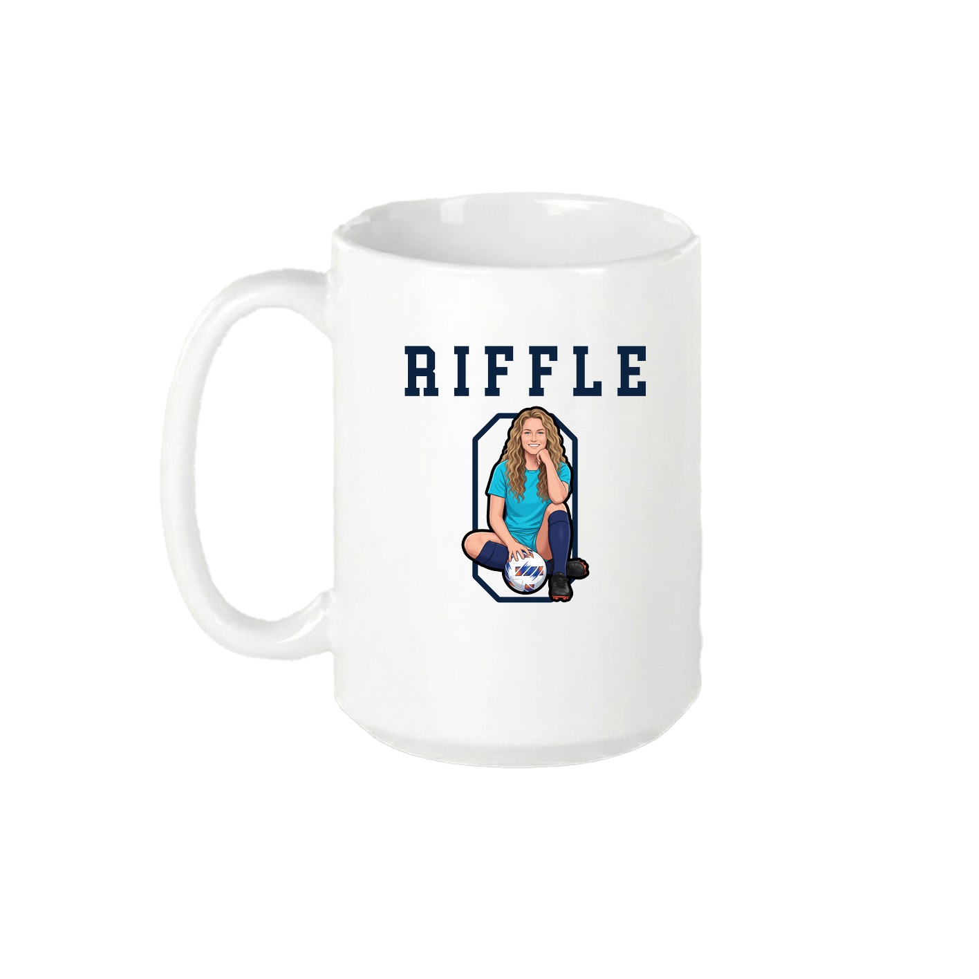 15oz Coffee Mug — Shirsey in White