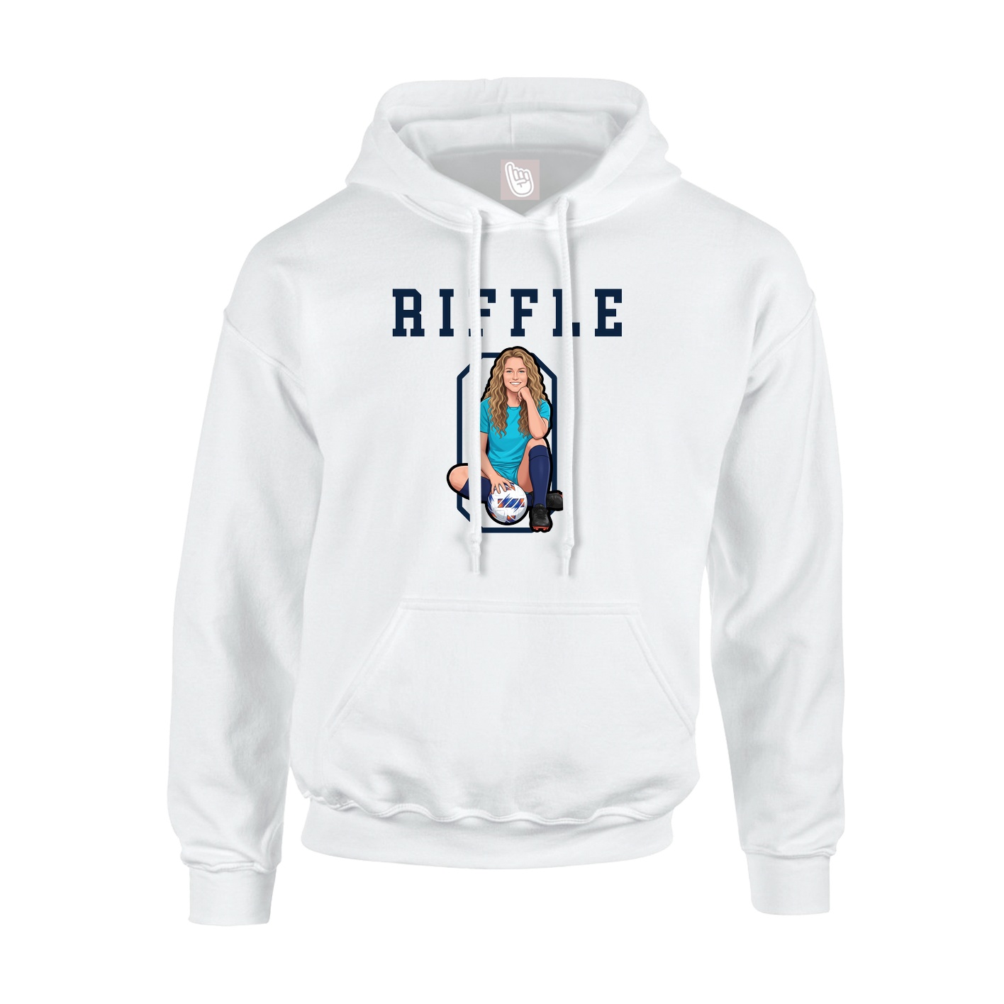 Youth Hoodie — Shirsey in White