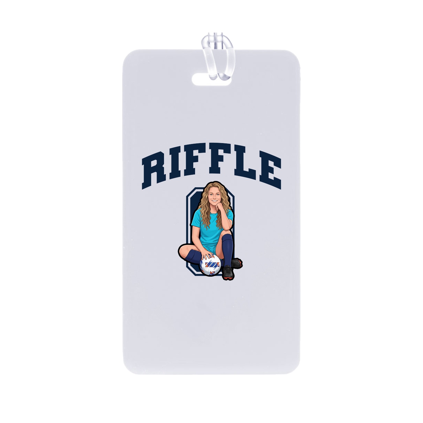 Bag Tag — Number in Classic