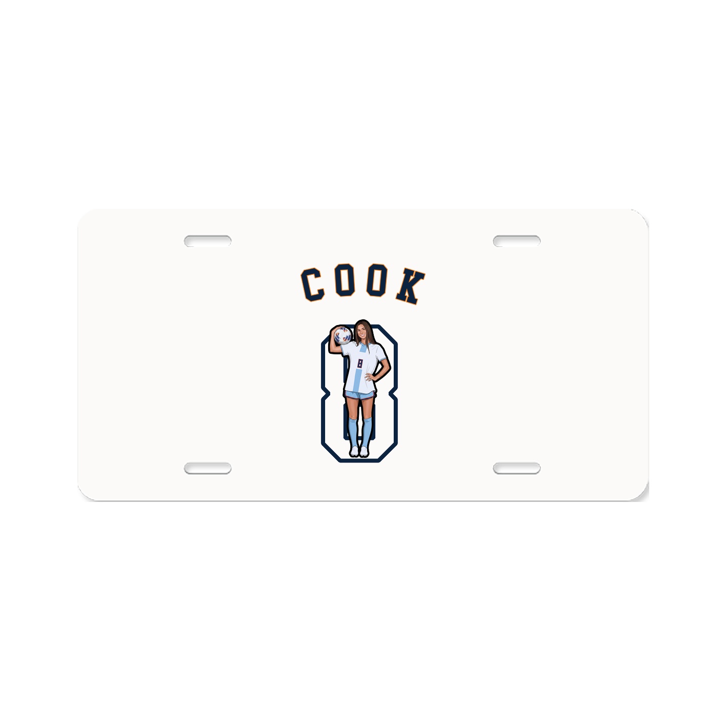 License Plate — Shirsey Arch in Classic
