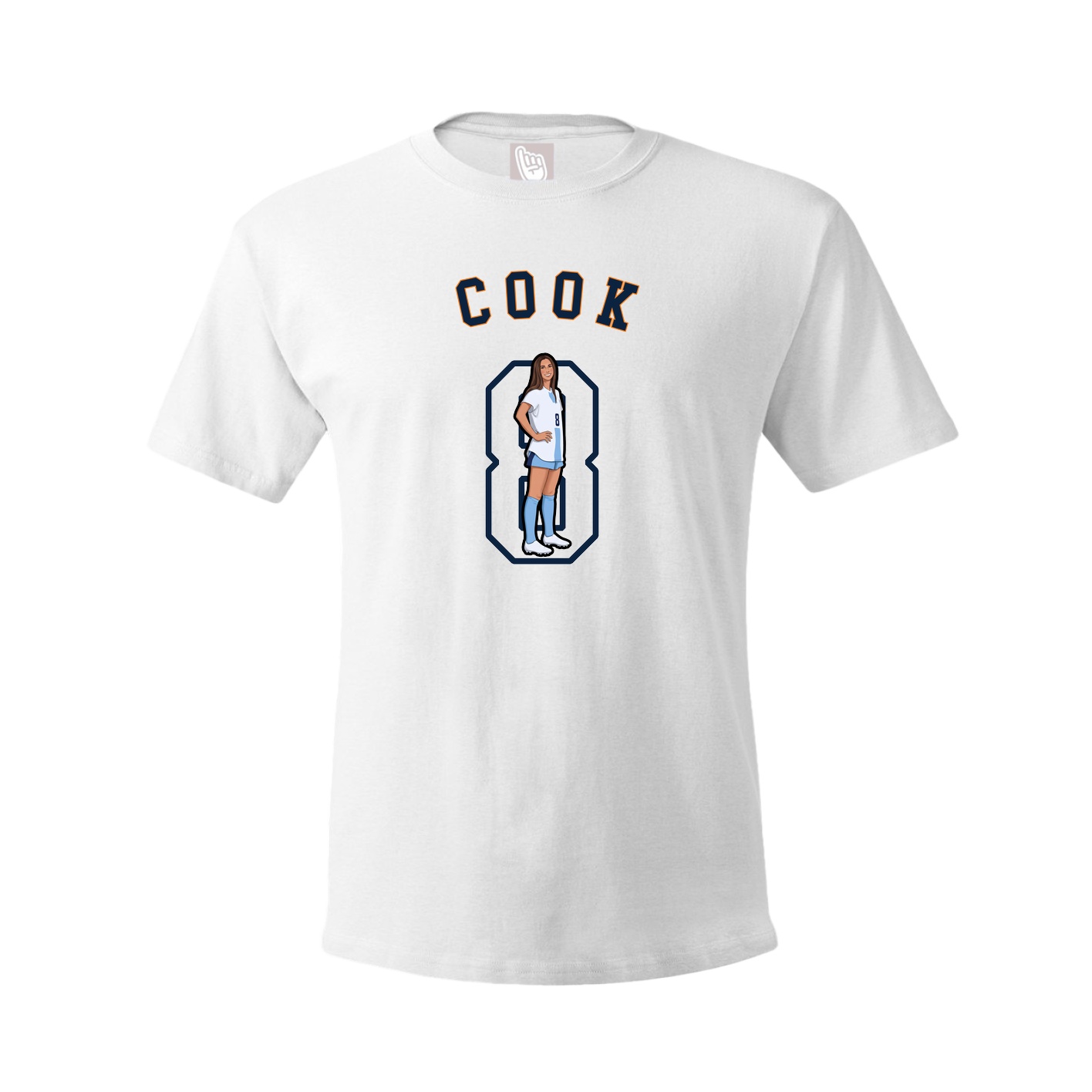 Youth Tee — Shirsey Arch in White