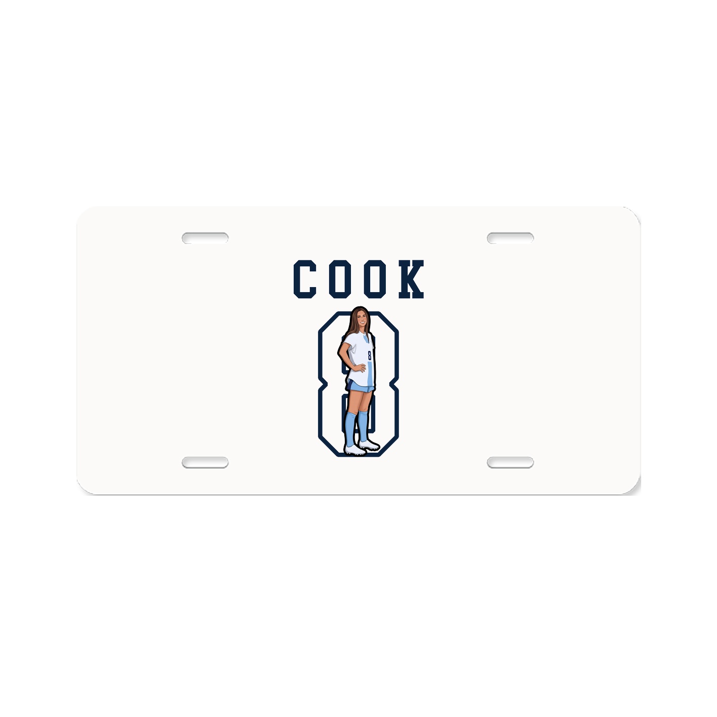 License Plate — Shirsey in Classic