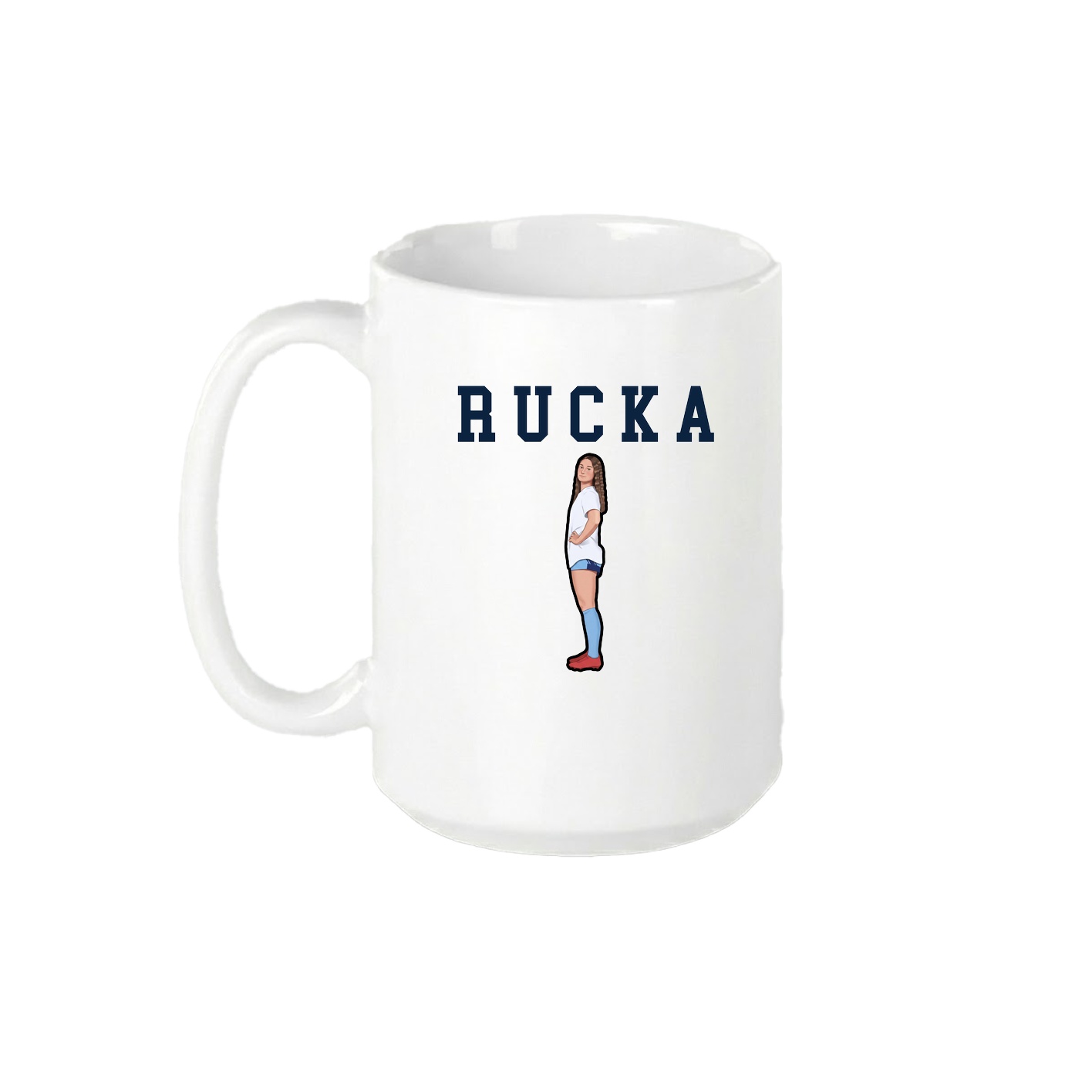 15oz Coffee Mug — Shirsey in White