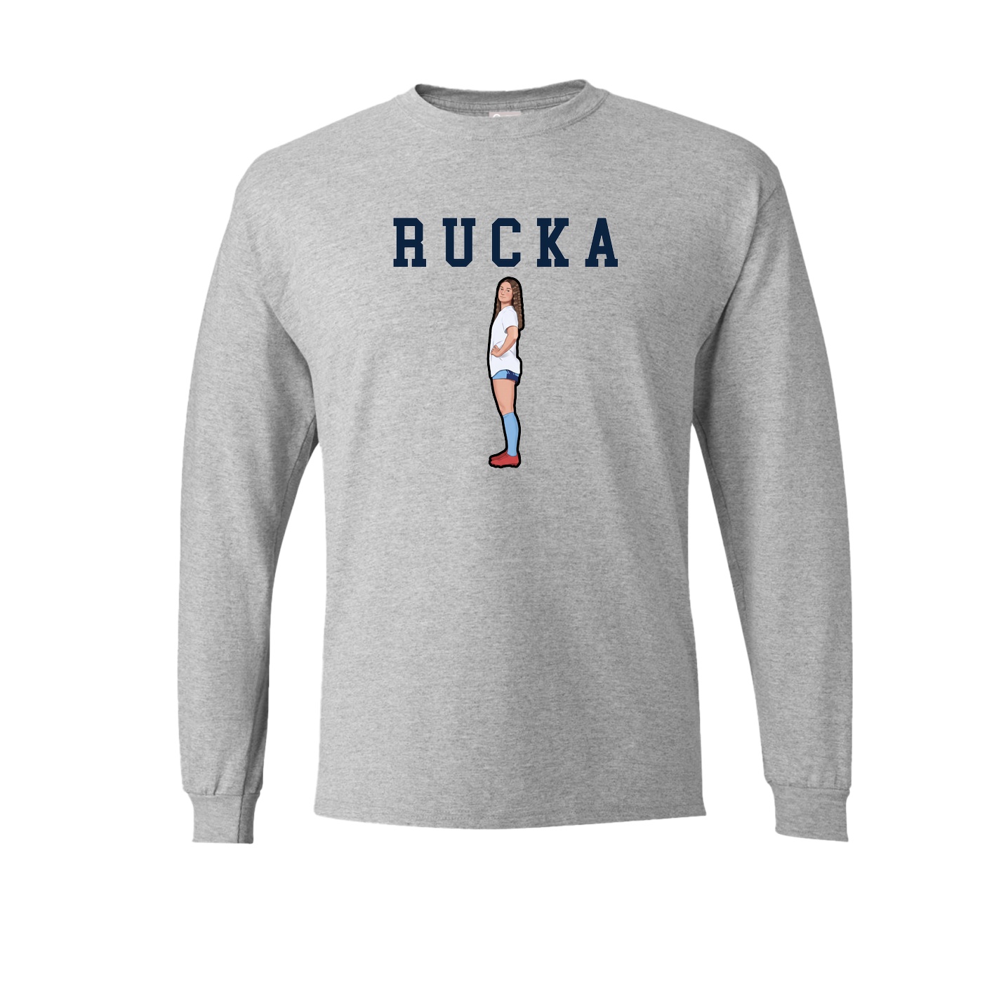 Long Sleeve Tee — Shirsey in Grey