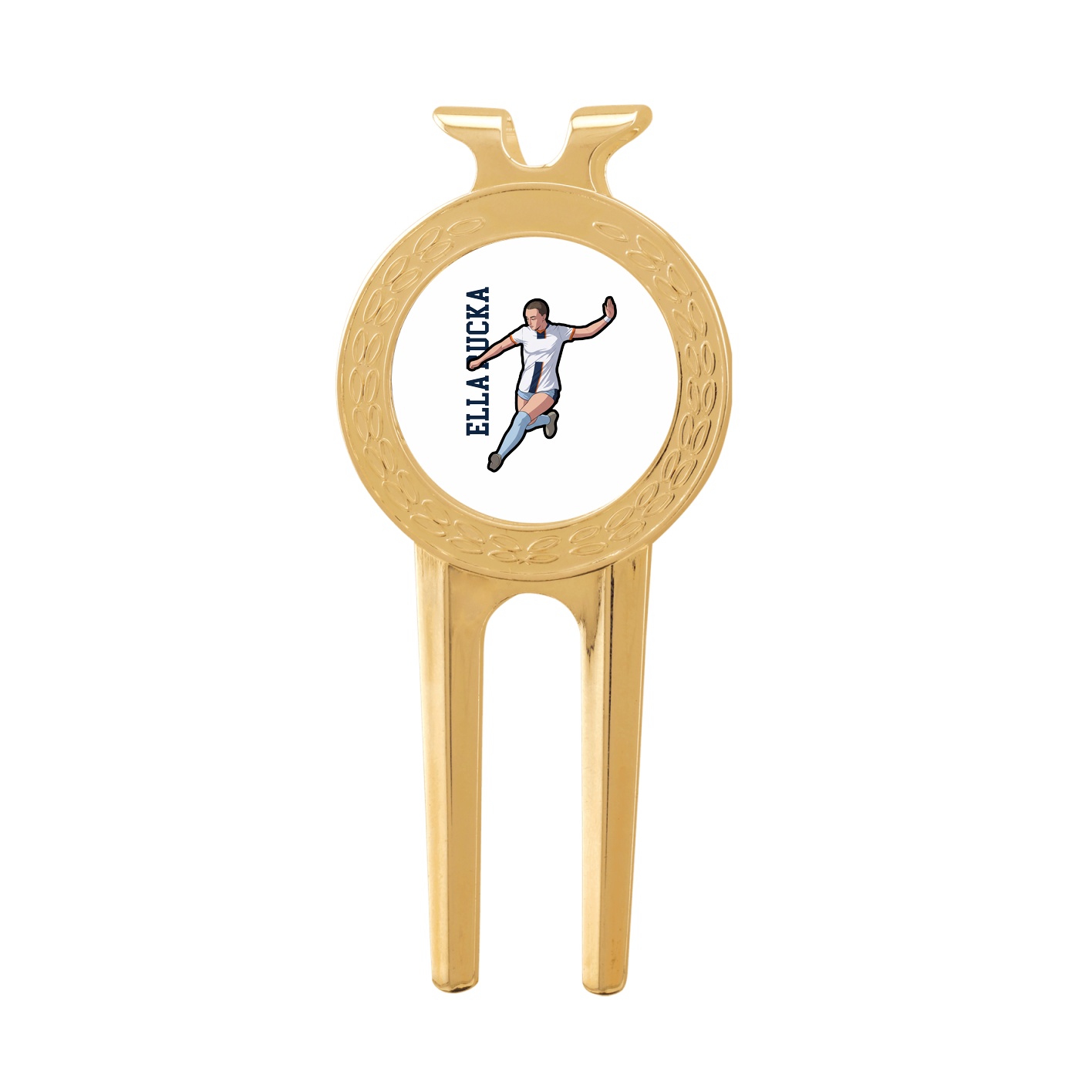Divot Tool with Ball Marker — Name Vertical in Classic