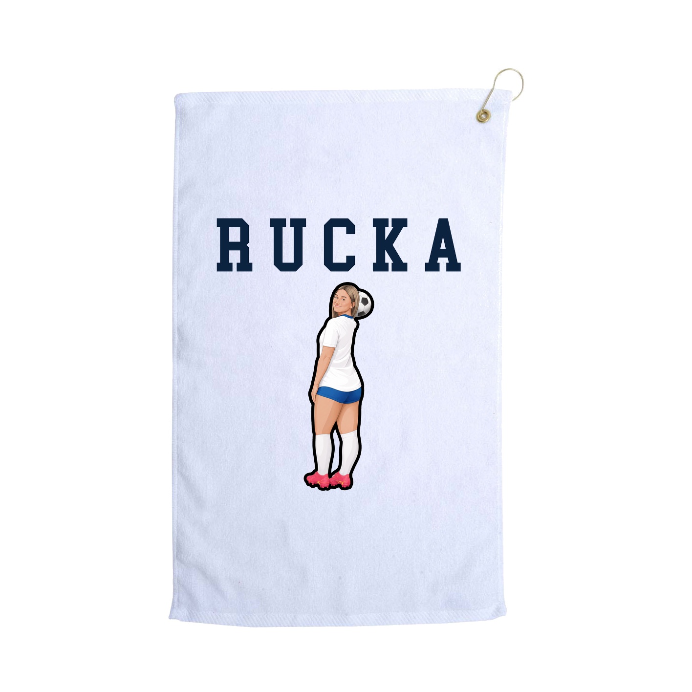 Golf Towel — Shirsey in White