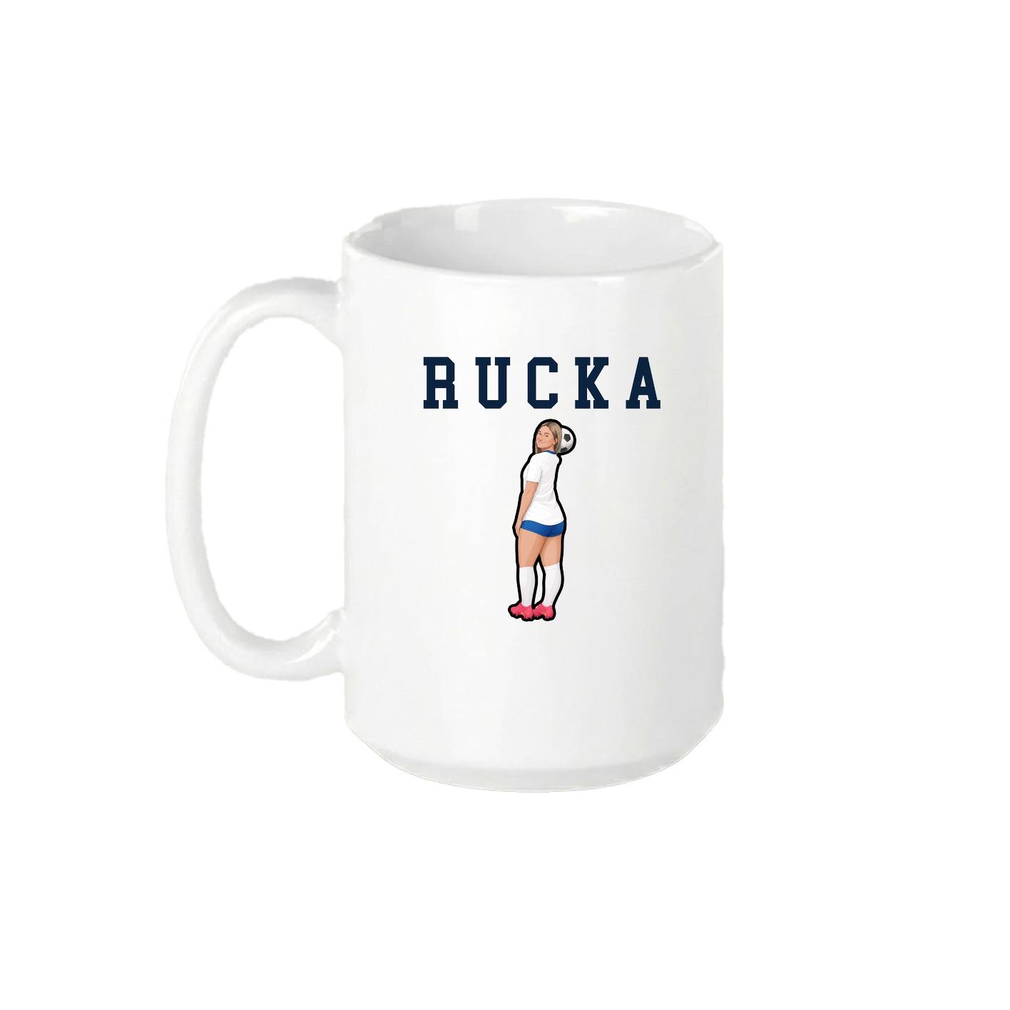 15oz Coffee Mug — Shirsey in White