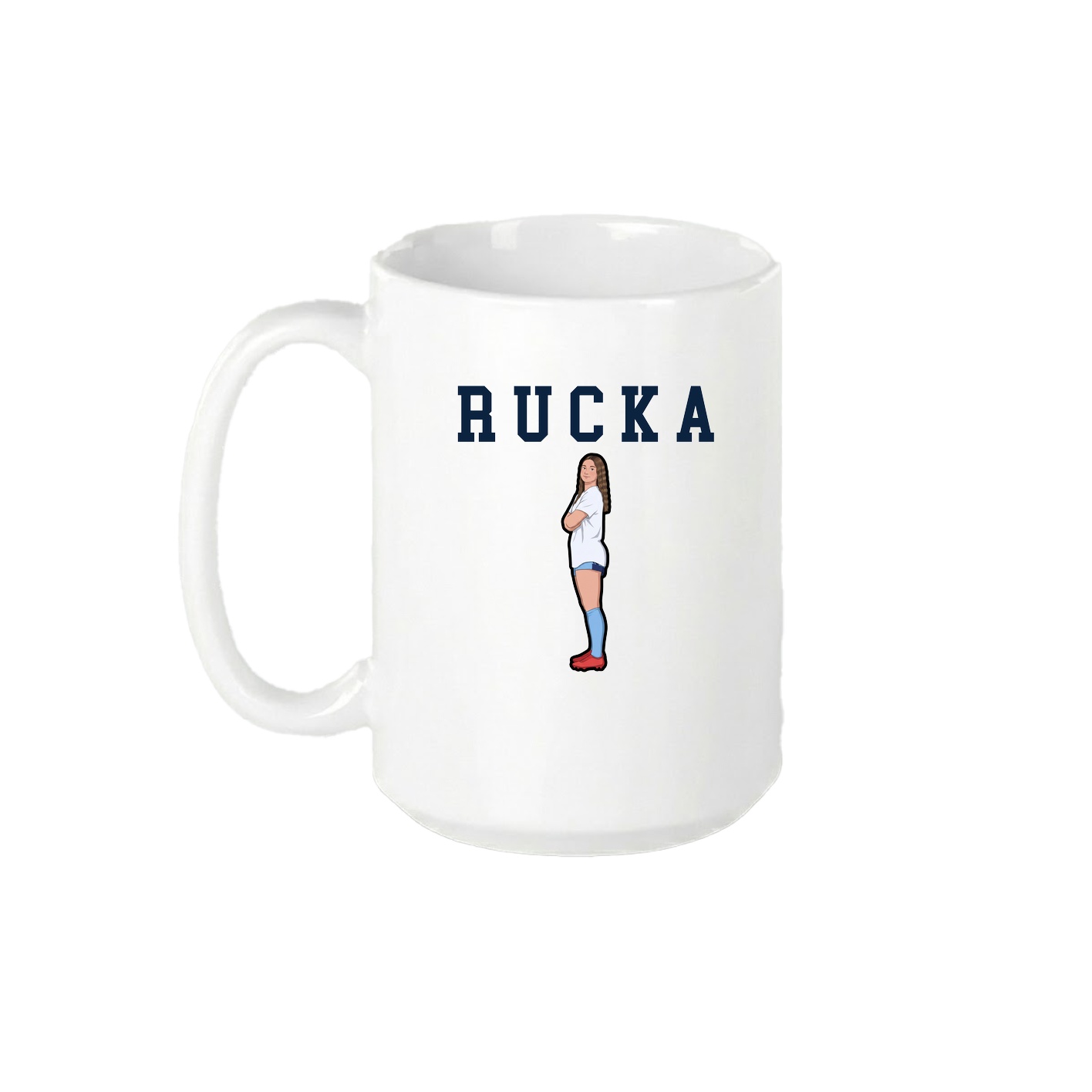 15oz Coffee Mug — Shirsey in White