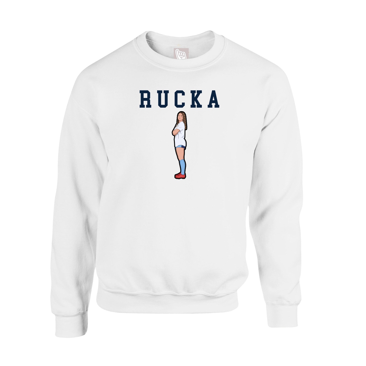 Fleece Crew — Shirsey in White