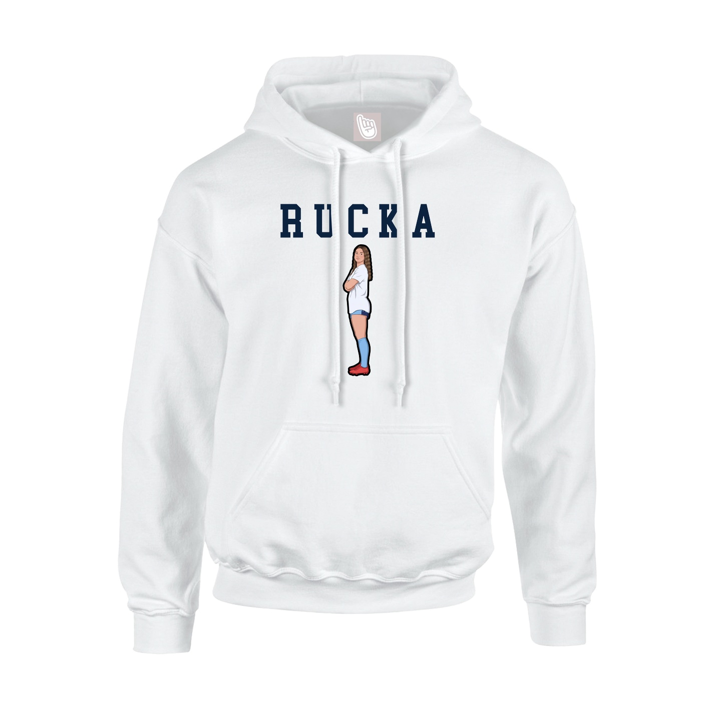 Youth Hoodie — Shirsey in White