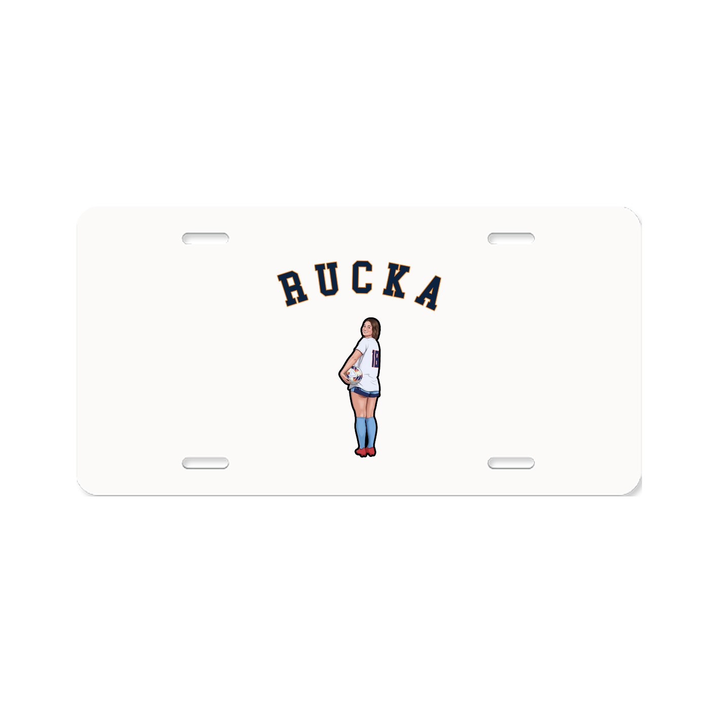 License Plate — Shirsey Arch in Classic