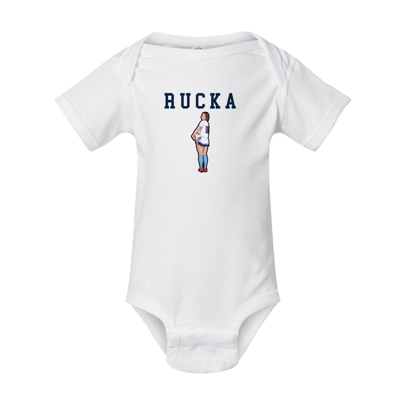 Baby Onesie — Shirsey in White