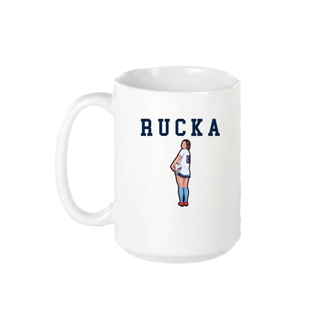 15oz Coffee Mug — Shirsey in White