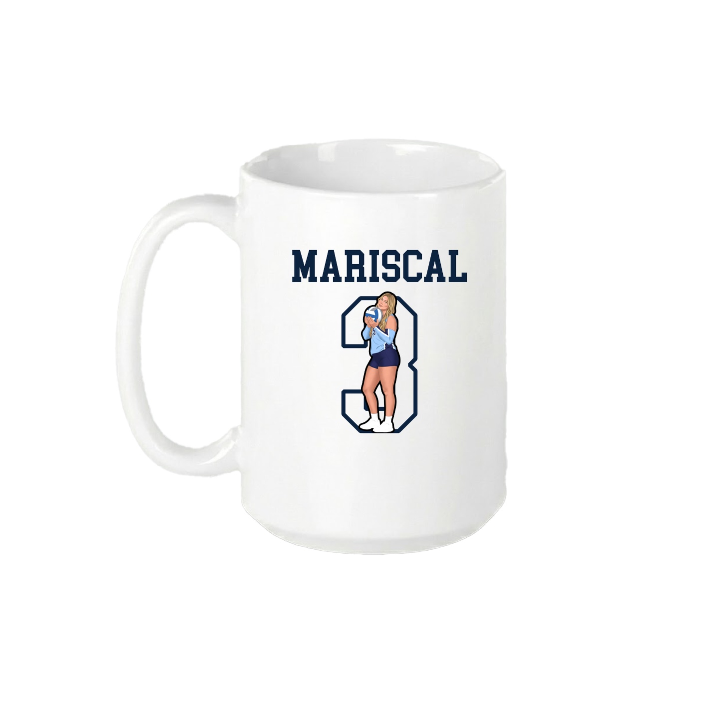 15oz Coffee Mug — Shirsey in White