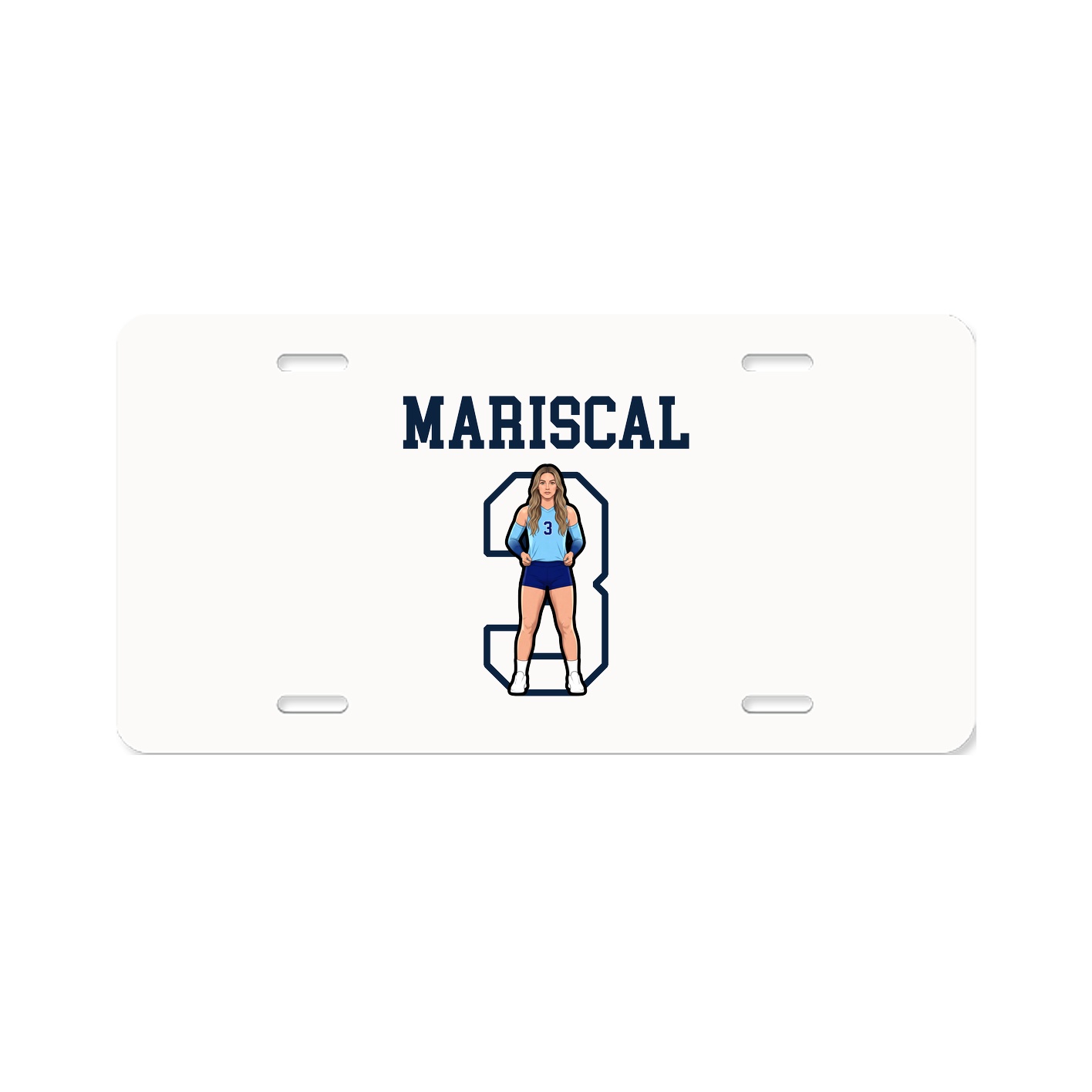 License Plate — Shirsey in Classic