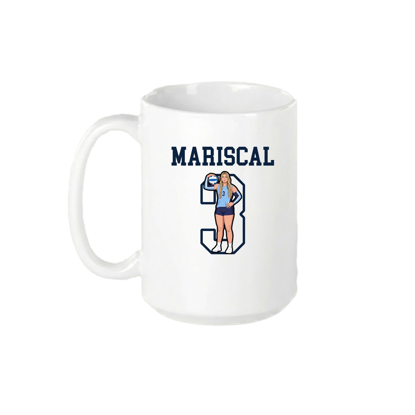15oz Coffee Mug — Shirsey in White